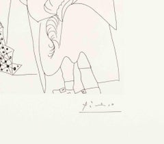12 Mai 1970 - Etching by Pablo Picasso - 1970