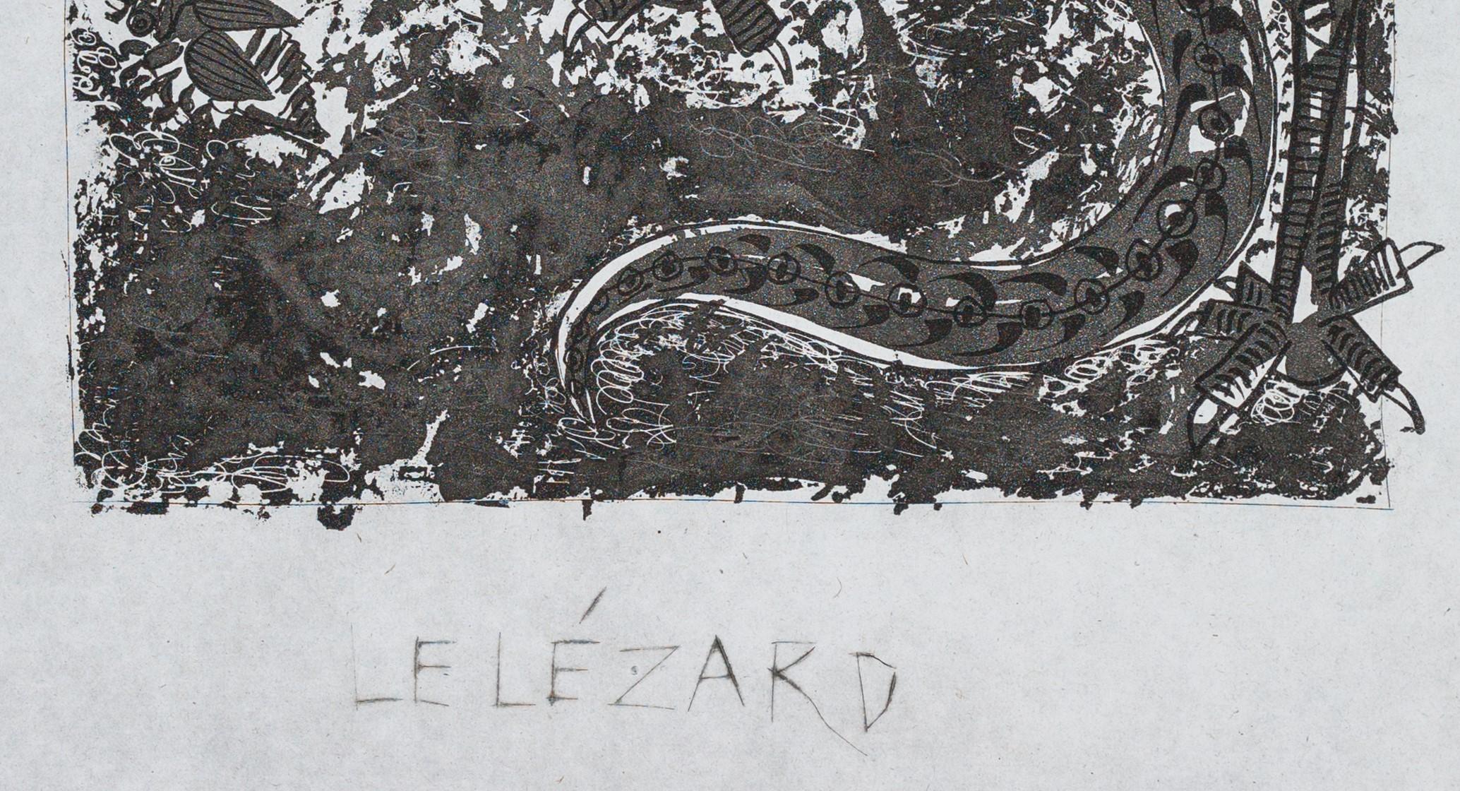 The Lizard, 1942 (Histoire Naturelle - Textes de Buffon, B.355) For Sale 1