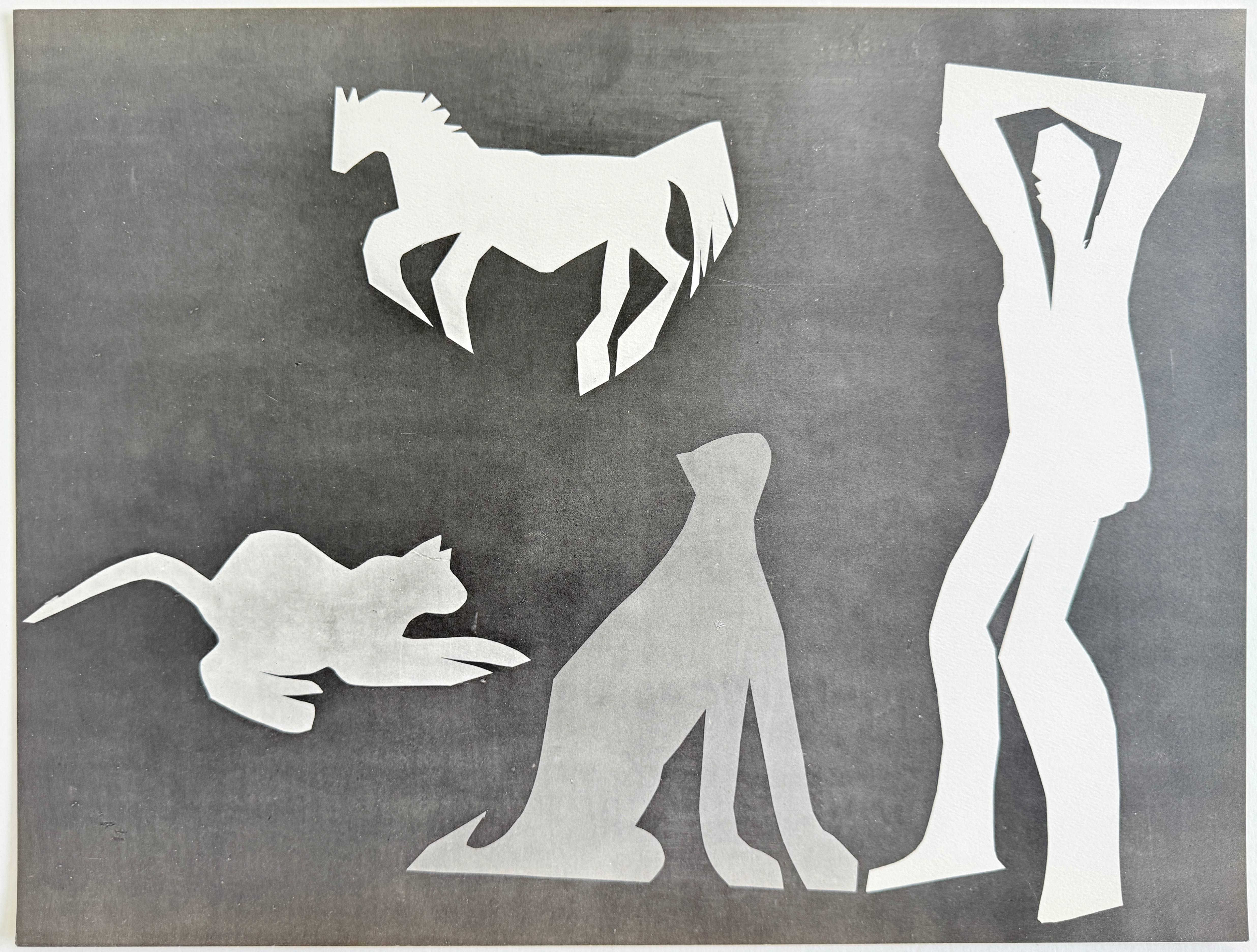 The Man with Cats I - Modern Print by Pablo Picasso