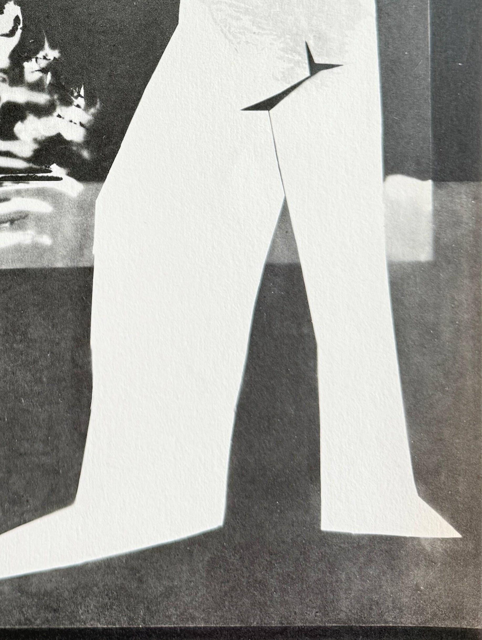 The Man with the Bird - Gray Print by Pablo Picasso