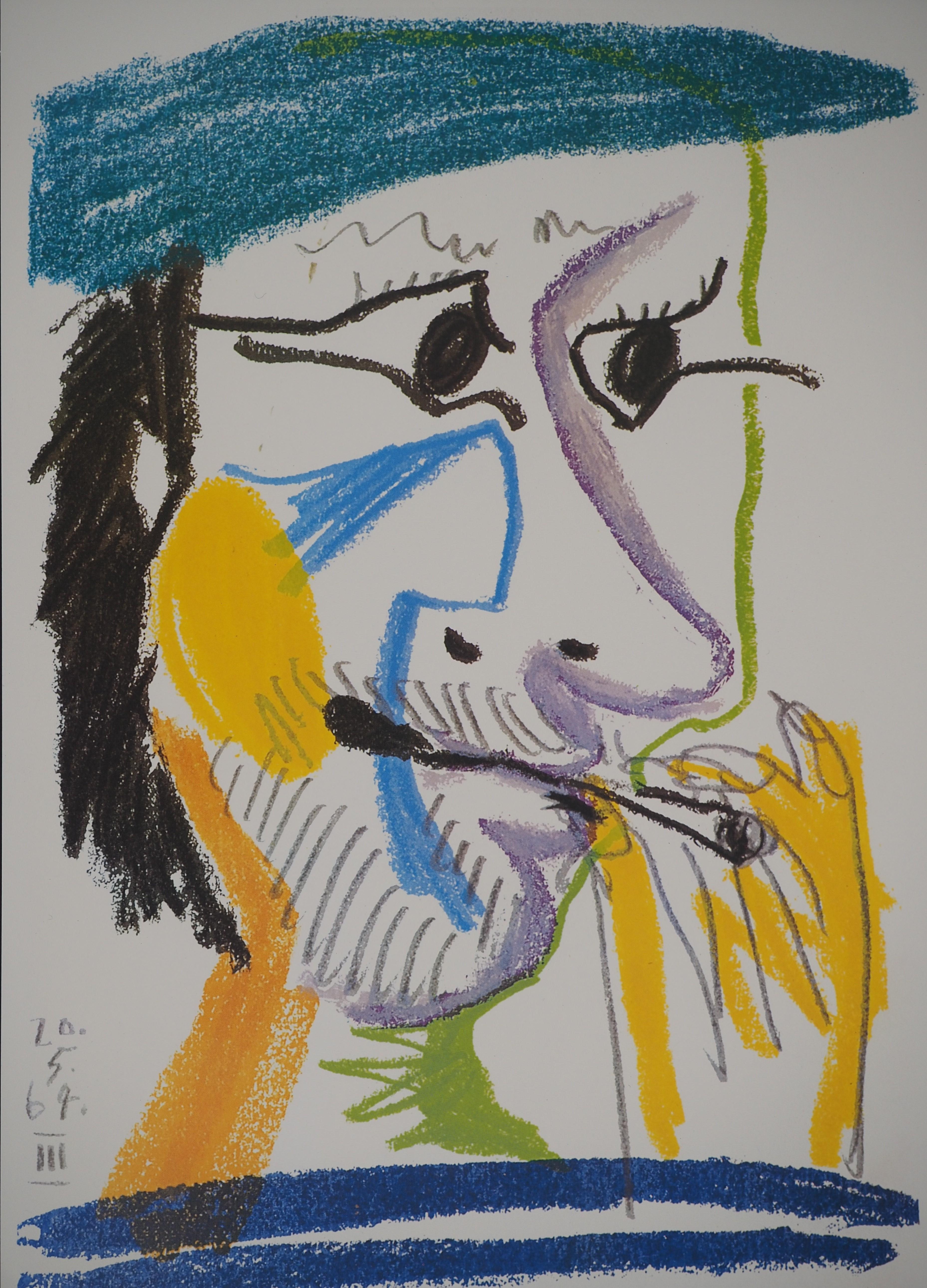 The Mystery : Picasso (Clouzot) – Original-Vintage-Poster (Cannes Film Festival) – Print von Pablo Picasso