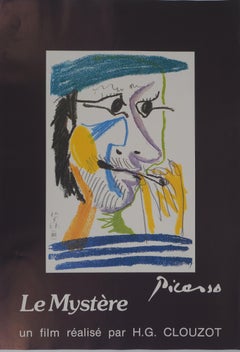 El Misterio : Picasso (Clouzot) - Cartel Original Vintage (Festival de Cannes)