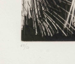 Le peintre et le modèle - eau-forte de Pablo Picasso - 1971