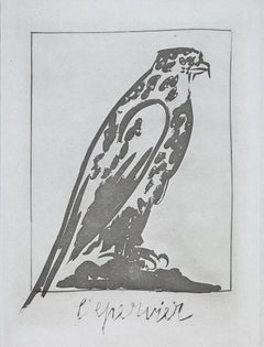The Sparrow Hawk, 1942 (Histoire Naturelle - Textes de Buffon, B.342)