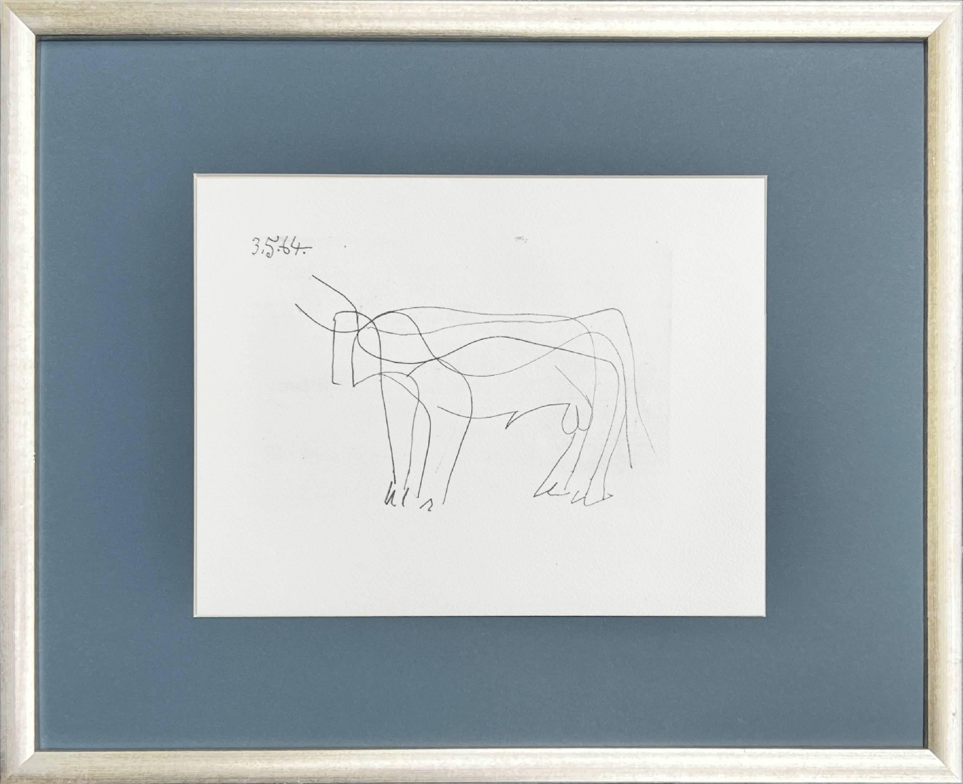 The Taste of Happiness, Planche III - Art by Pablo Picasso