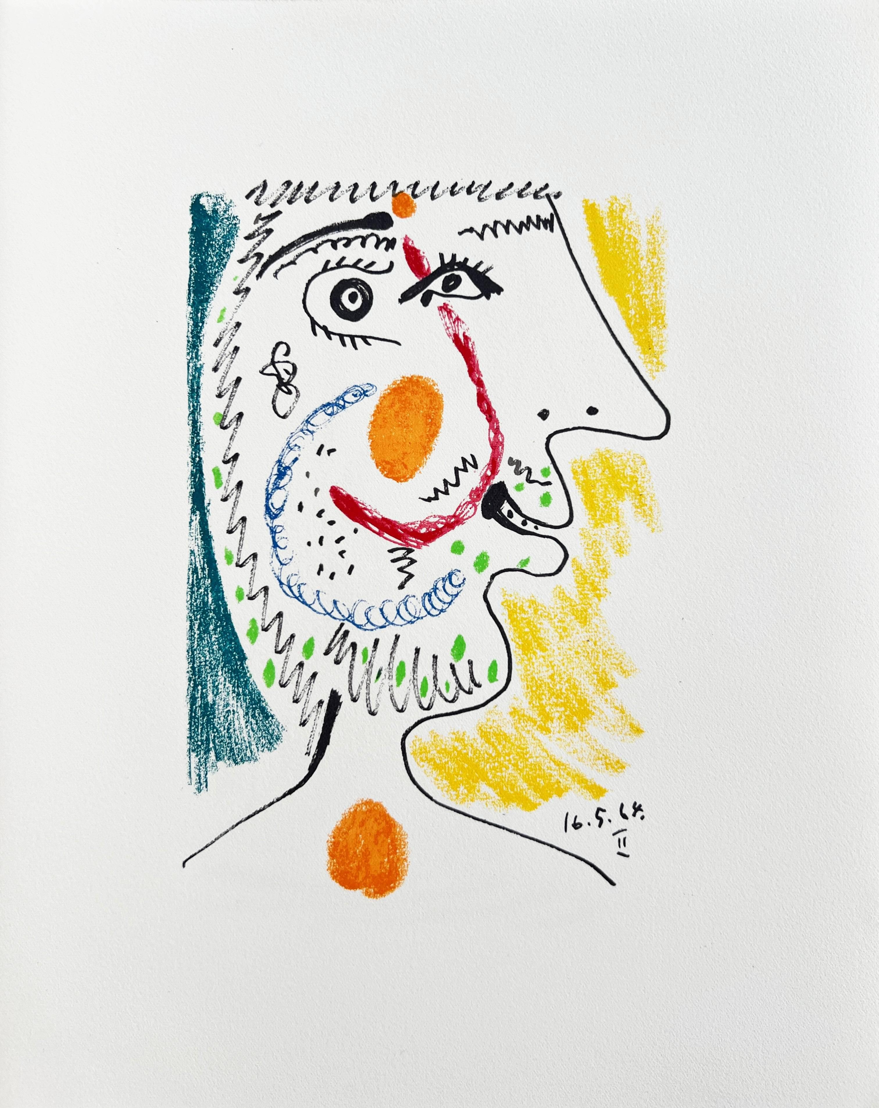 The Taste of Happiness, Planche IX - Modern Art by Pablo Picasso