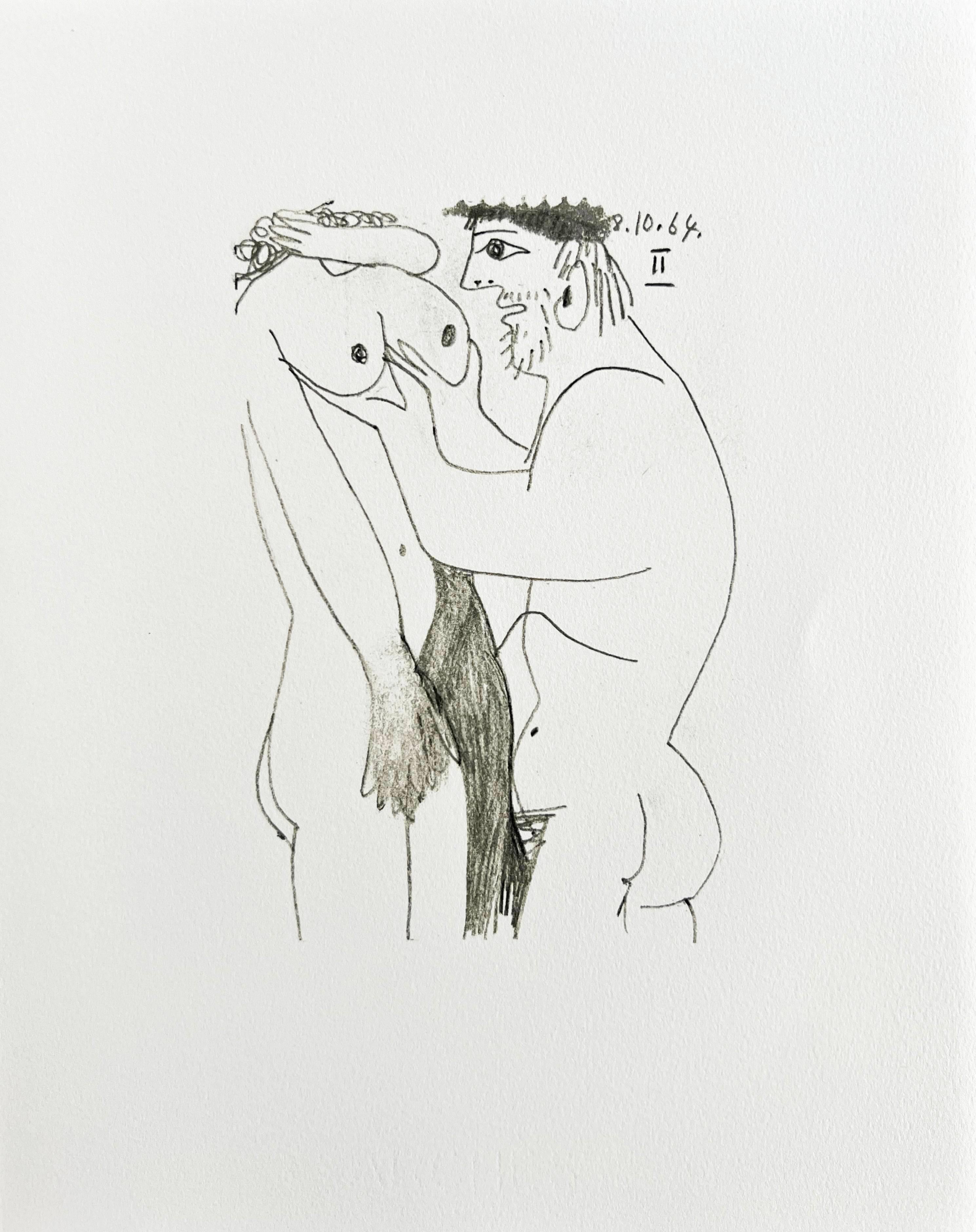 The Taste of Happiness, Planche L - Modern Art by Pablo Picasso