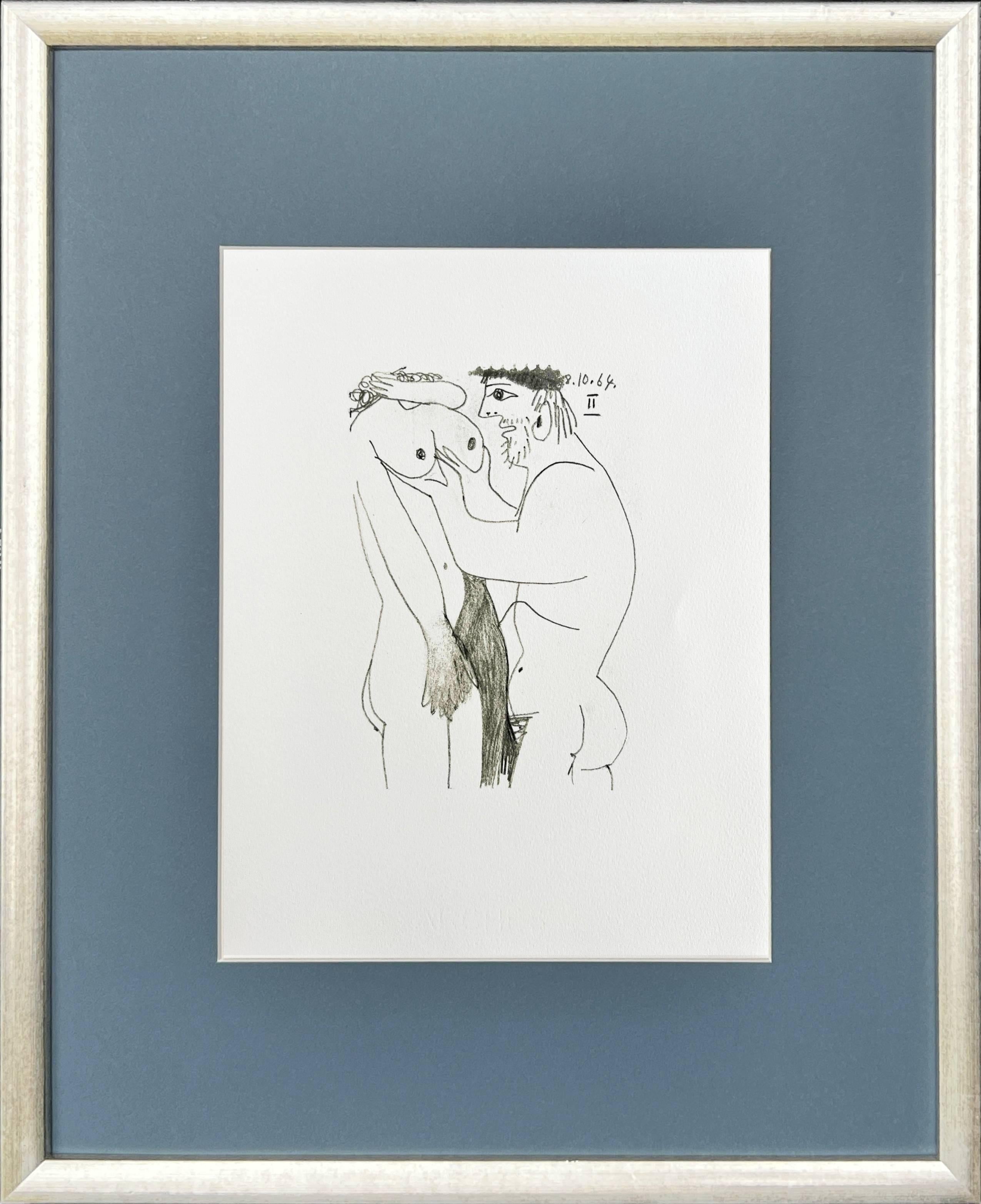The Taste of Happiness, Planche L - Art by Pablo Picasso