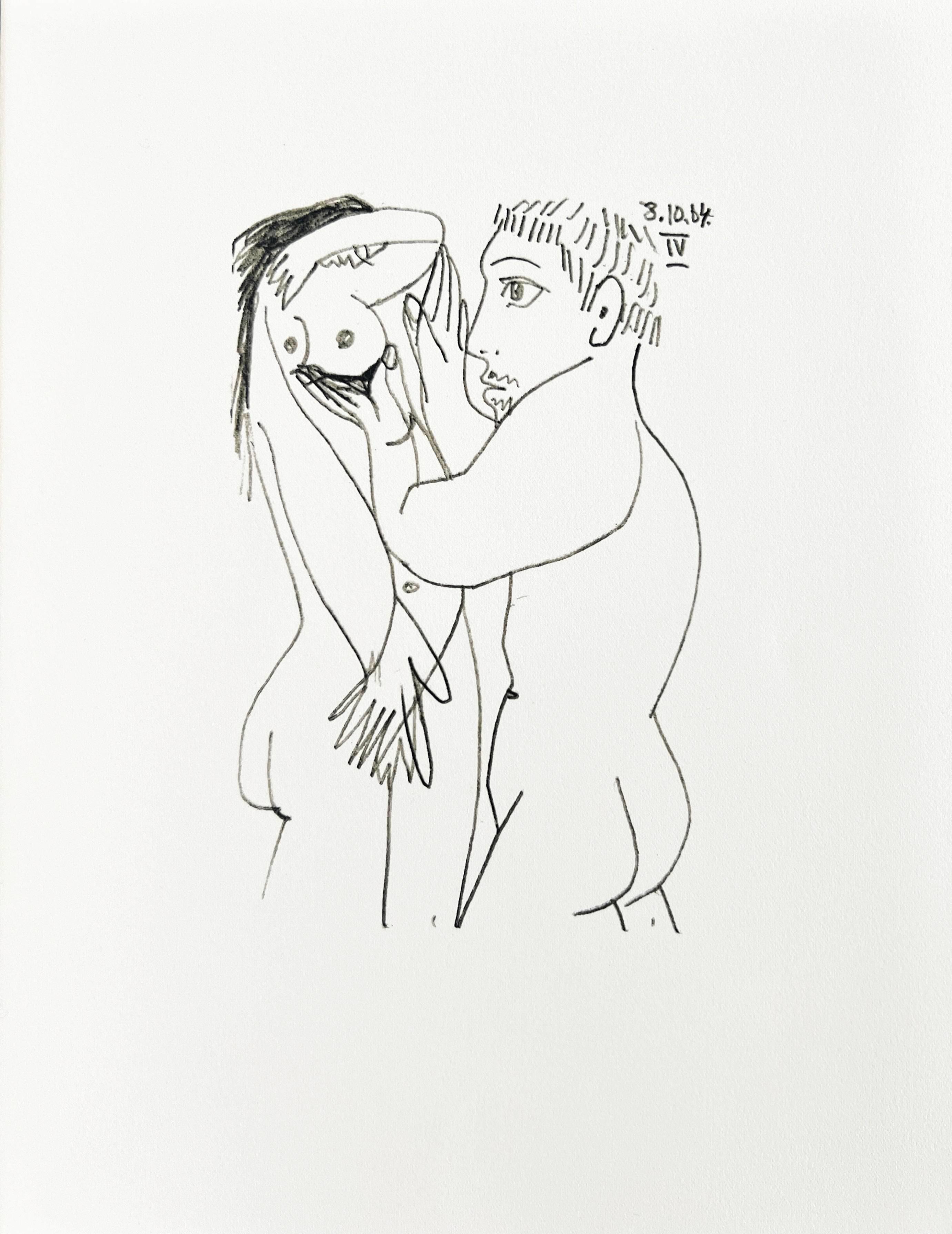 The Taste of Happiness, Planche LI - Modern Art by Pablo Picasso