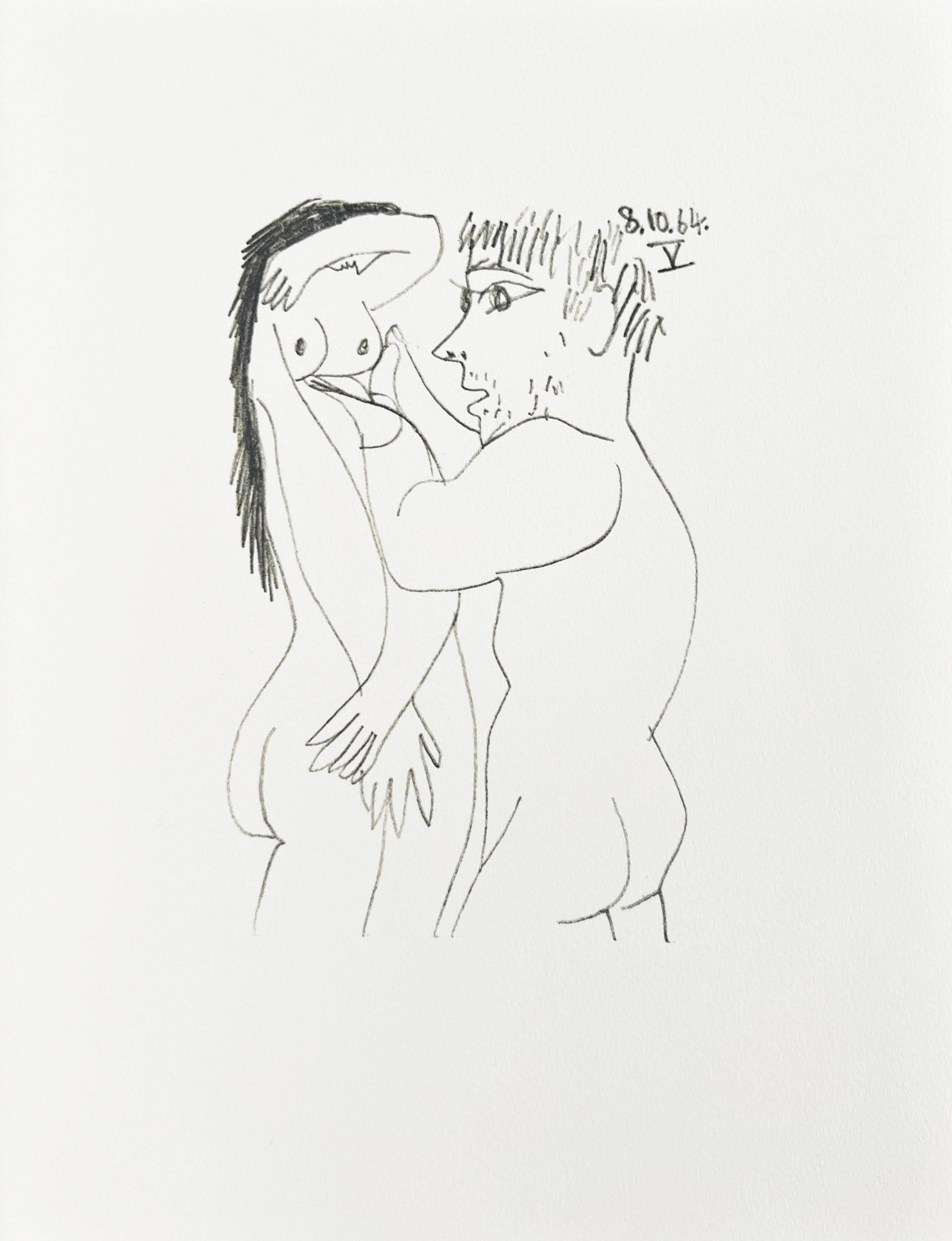The Taste of Happiness, Planche LIII - Modern Art by Pablo Picasso