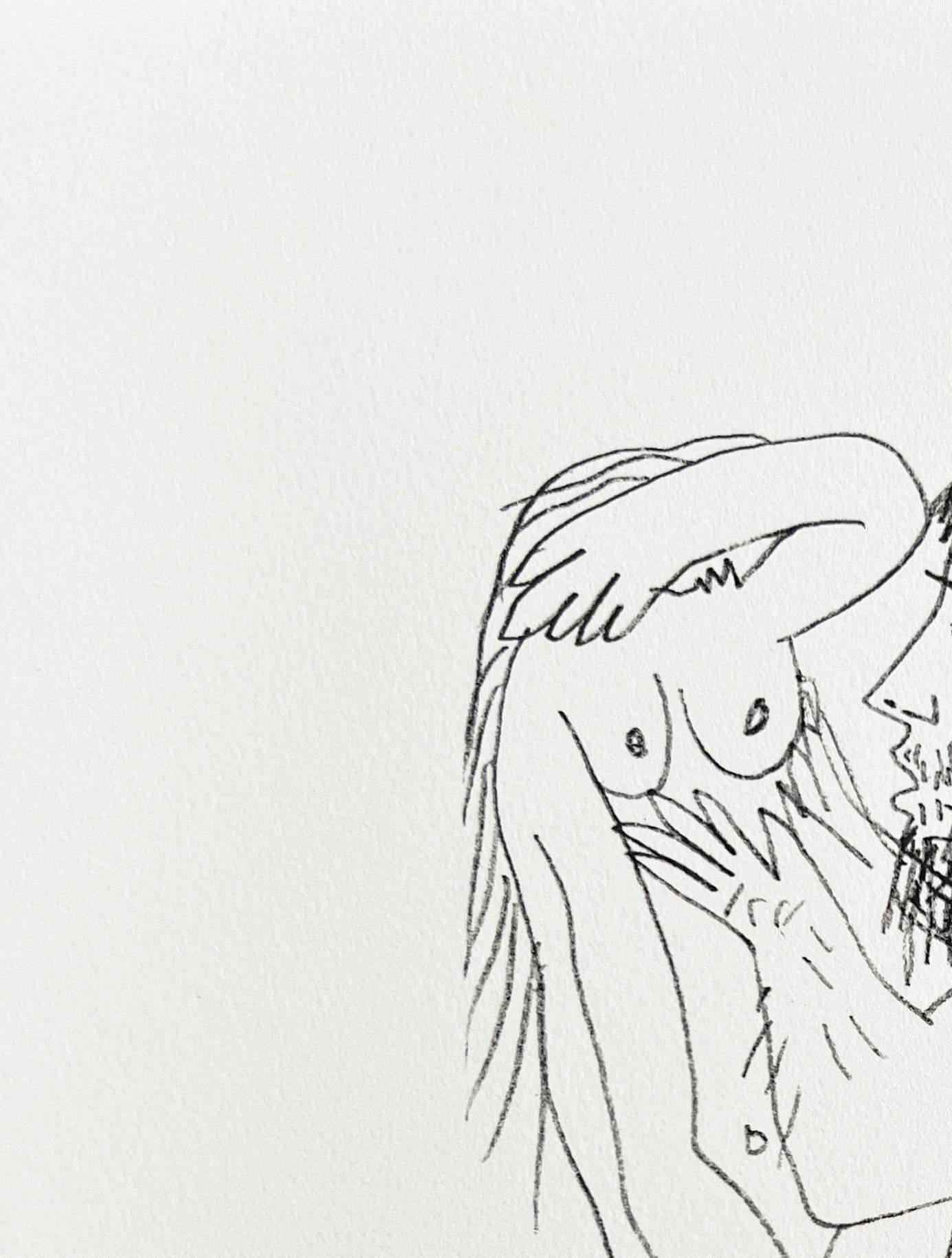 The Taste of Happiness, Planche LIV - Modern Print by Pablo Picasso