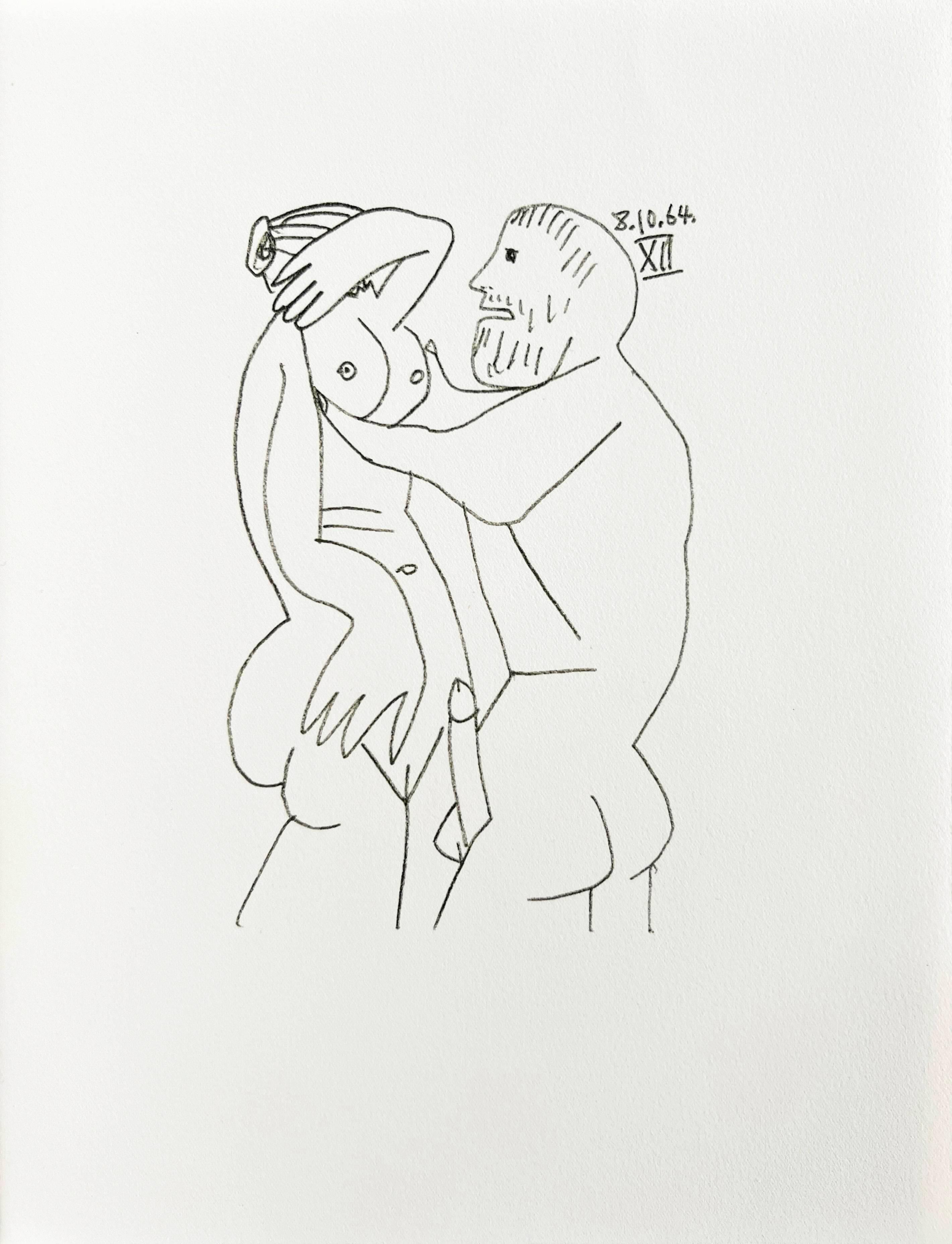 The Taste of Happiness, Planche LIX – Print von Pablo Picasso