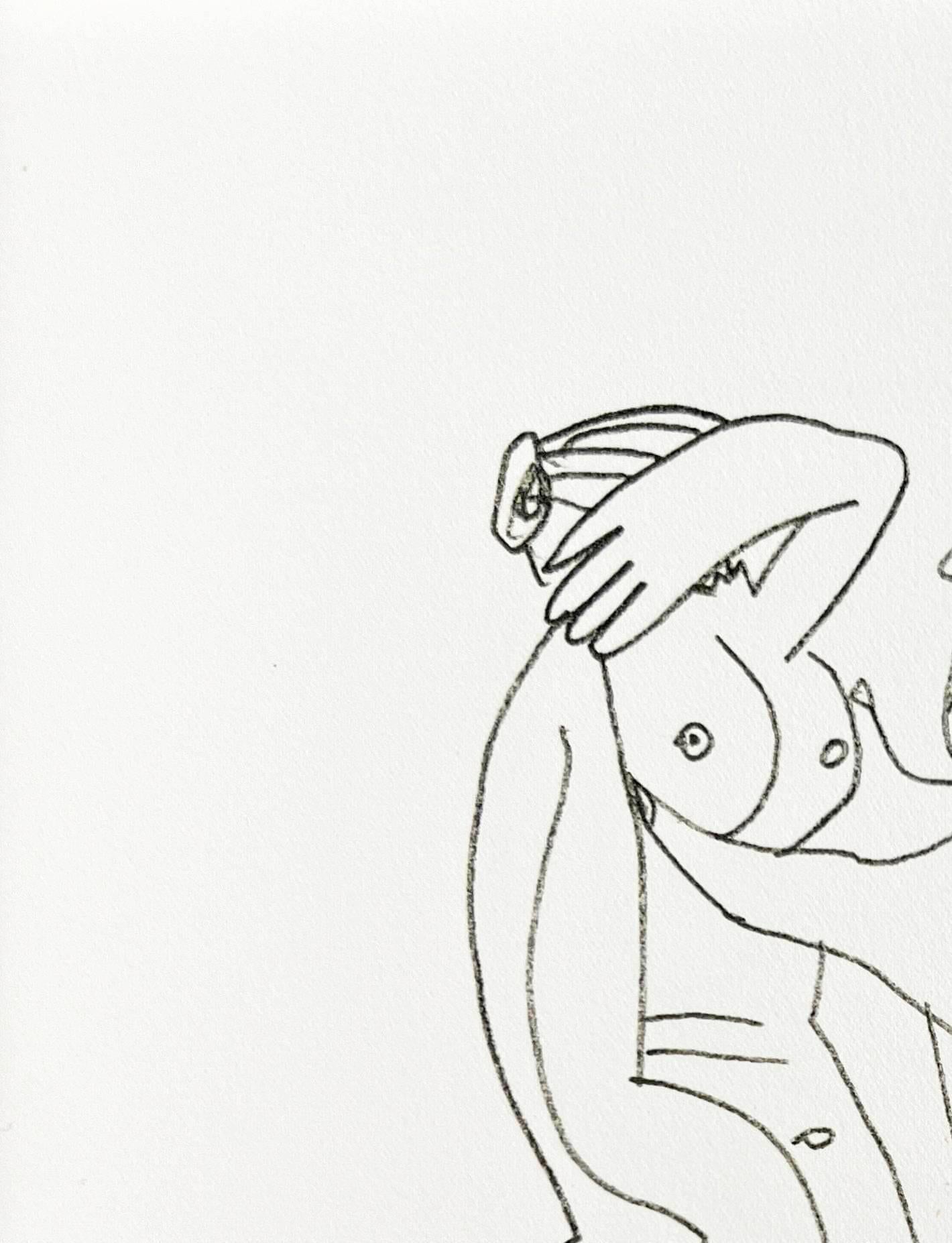 The Taste of Happiness, Planche LIX (Moderne), Print, von Pablo Picasso
