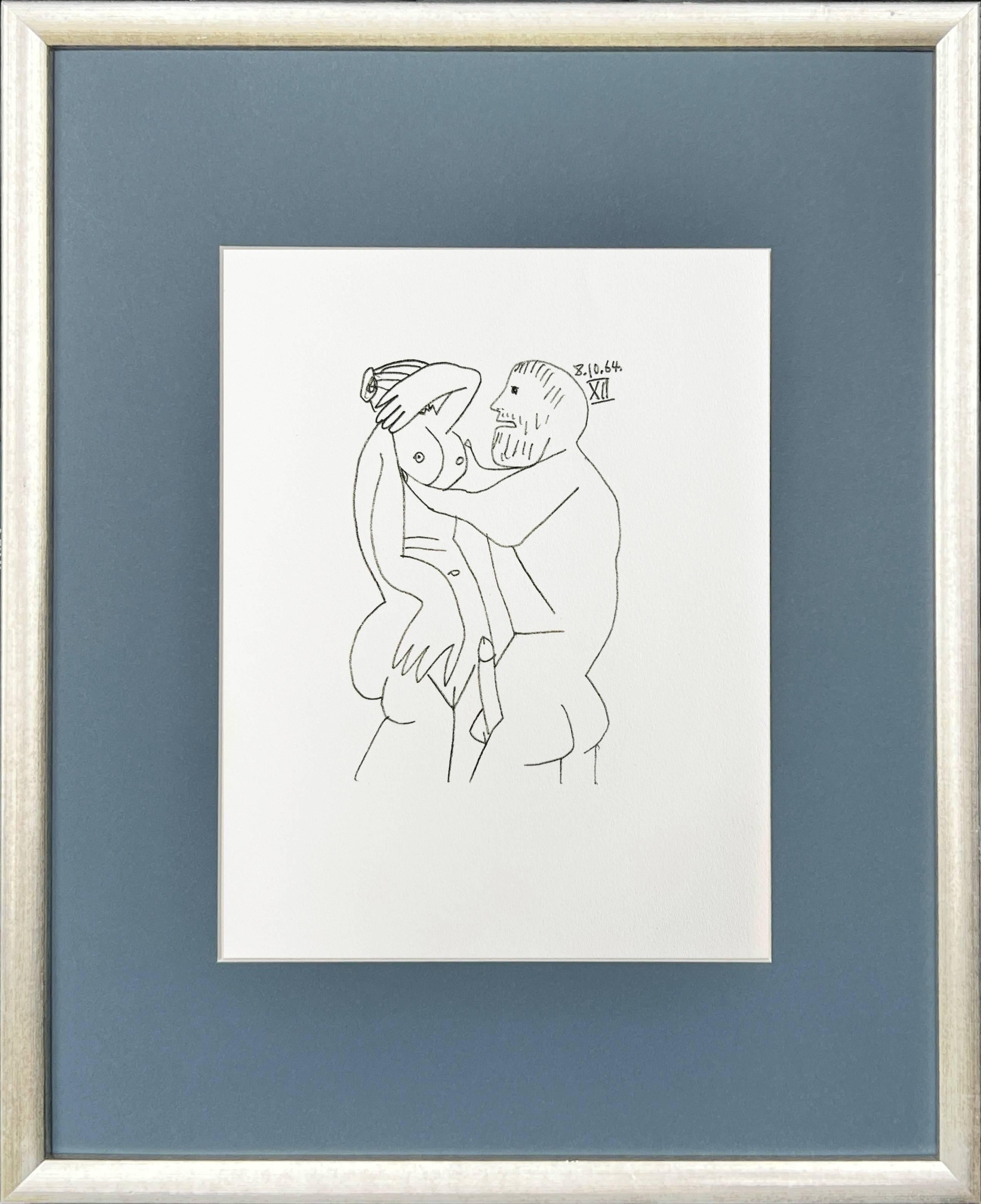 Pablo Picasso Print – The Taste of Happiness, Planche LIX