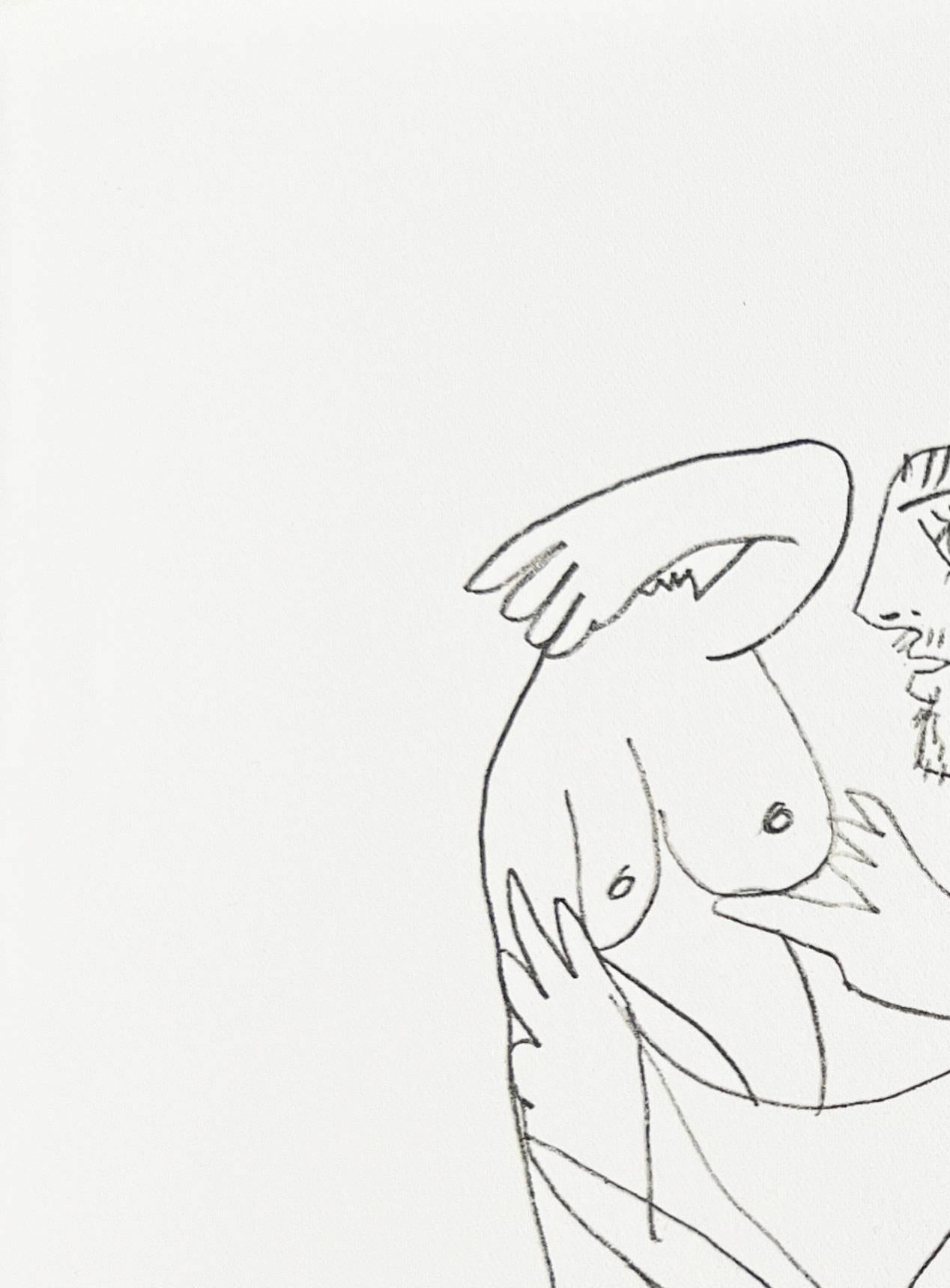 The Taste of Happiness, Planche LV - Modern Print by Pablo Picasso