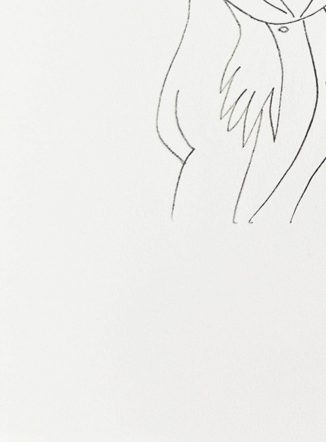 Pablo Picasso (1881-1973) - The Taste of Happiness, Planche LV

Lithograph from 1970.

An unsigned and unnumbered edition of 666.

Dimensions of sheet: 32.5 x 25 cm

Dimensions in frame: 53.2 x 43.2 cm

Publisher: Éditions Cercle d'Art,