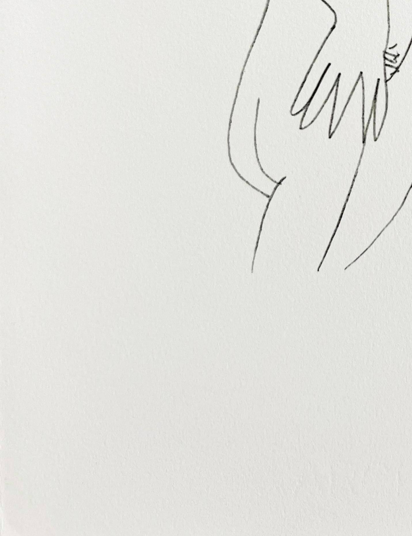 Pablo Picasso (1881-1973) - Der Geschmack des Glücks, Planche LVI

Lithographie von 1970.

Eine unsignierte und nicht nummerierte Ausgabe von 666.

Abmessungen des Blattes: 32,5 x 25 cm

Abmessungen im Rahmen: 53,2 x 43,2 cm

Herausgeber: Éditions
