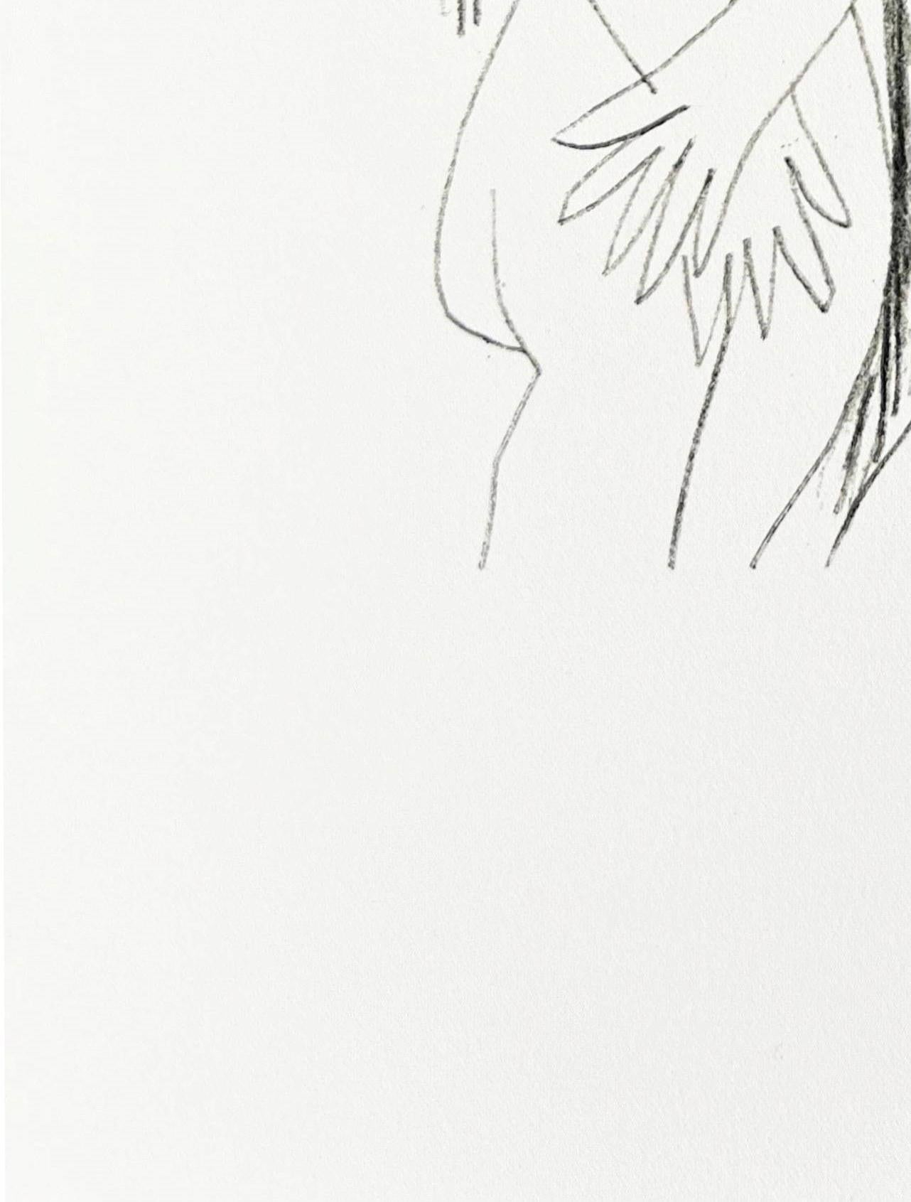 Pablo Picasso (1881-1973) - The Taste of Happiness, Planche LVII

Lithograph from 1970.

An unsigned and unnumbered edition of 666.

Dimensions of sheet: 32.5 x 25 cm

Dimensions in frame: 53.2 x 43.2 cm

Publisher: Éditions Cercle d'Art,