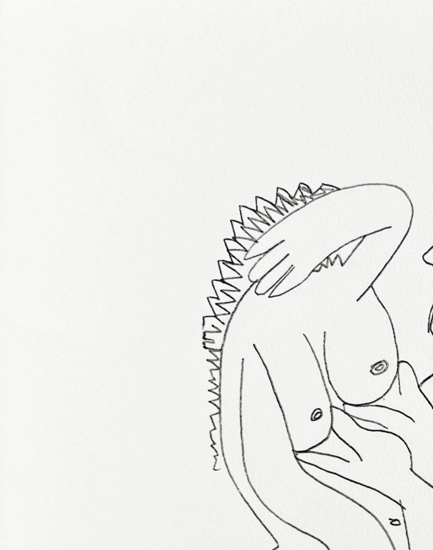 The Taste of Happiness, Planche LXI (Moderne), Print, von Pablo Picasso
