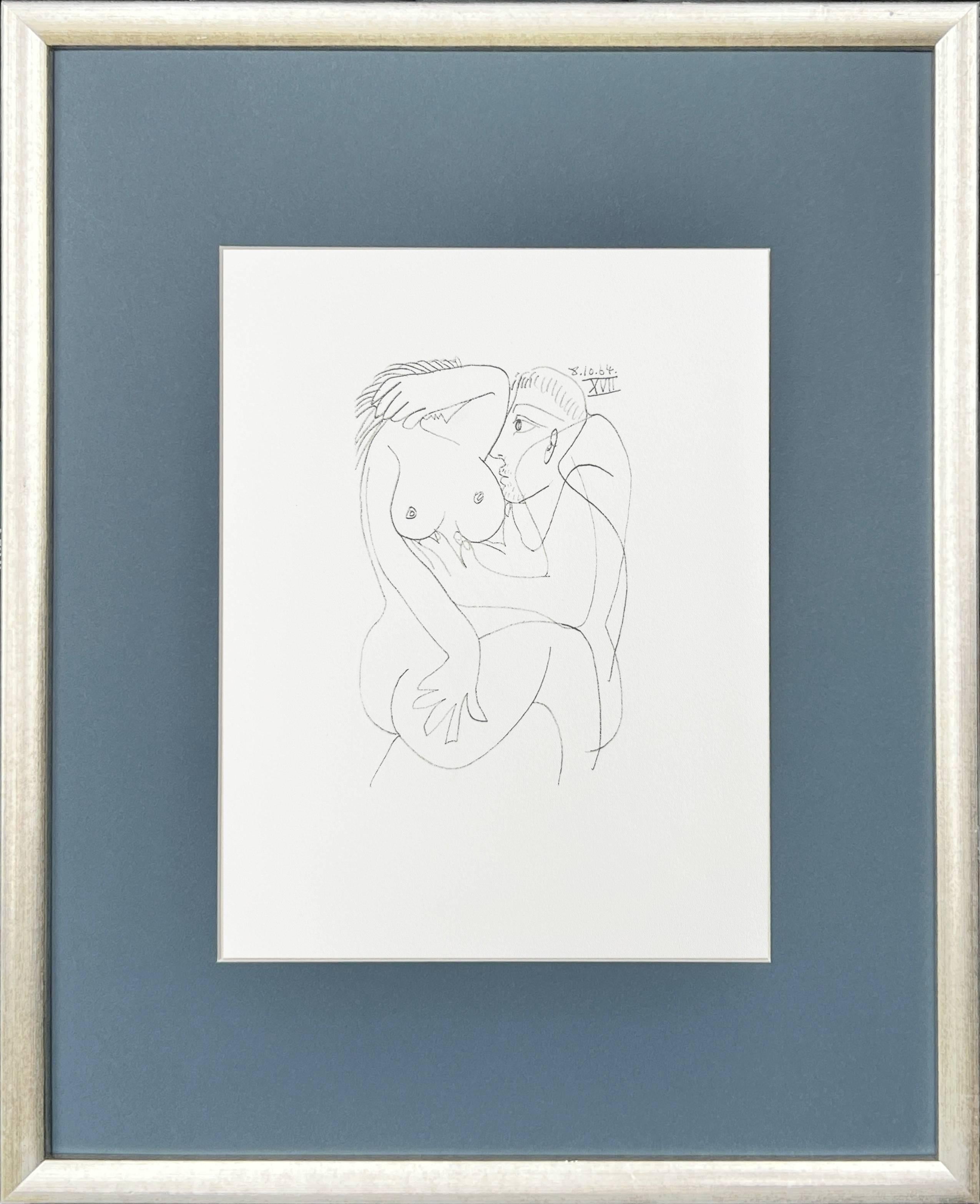 The Taste of Happiness, Planche LXV - Art by Pablo Picasso