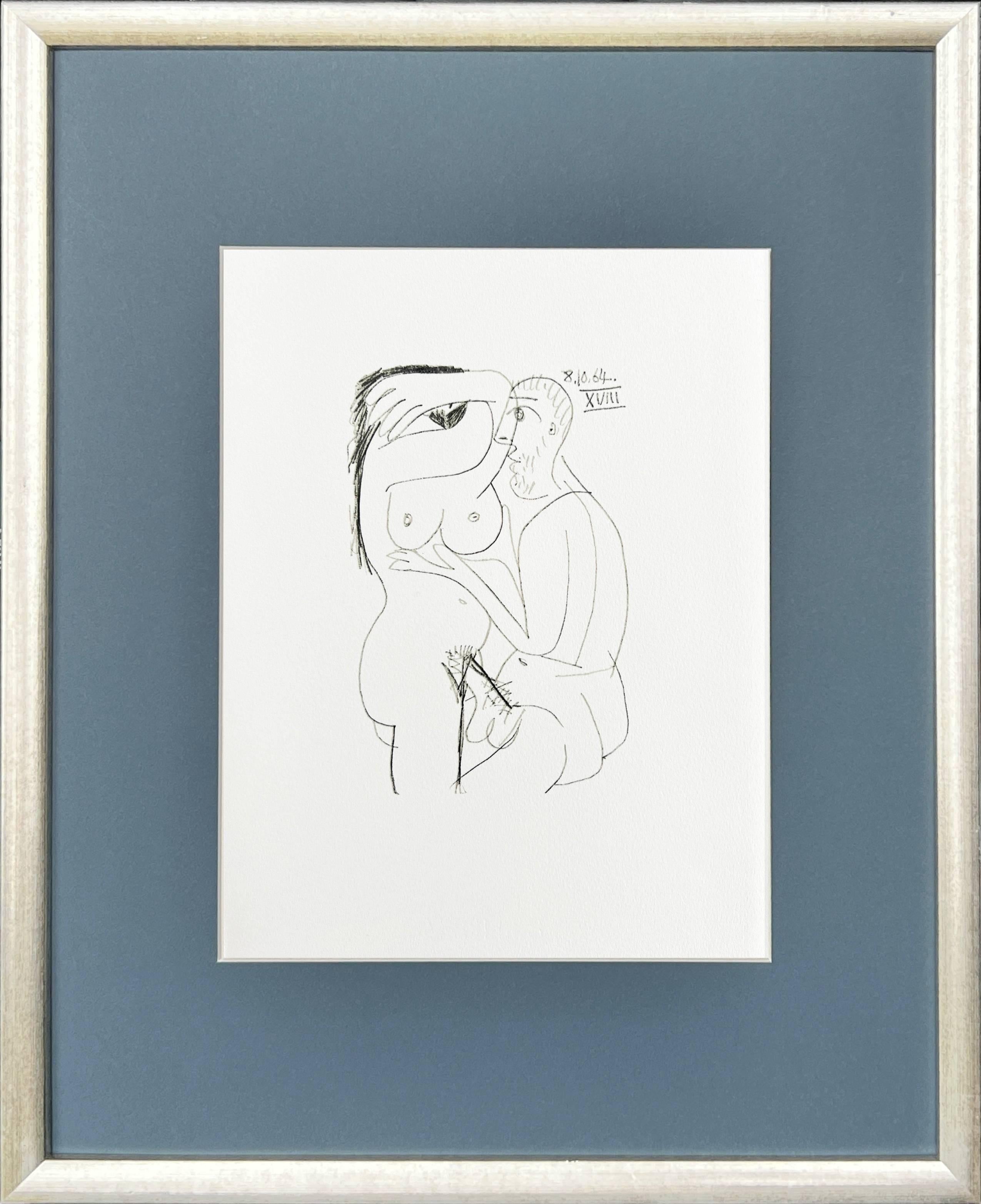 The Taste of Happiness, Planche LXVI - Art by Pablo Picasso