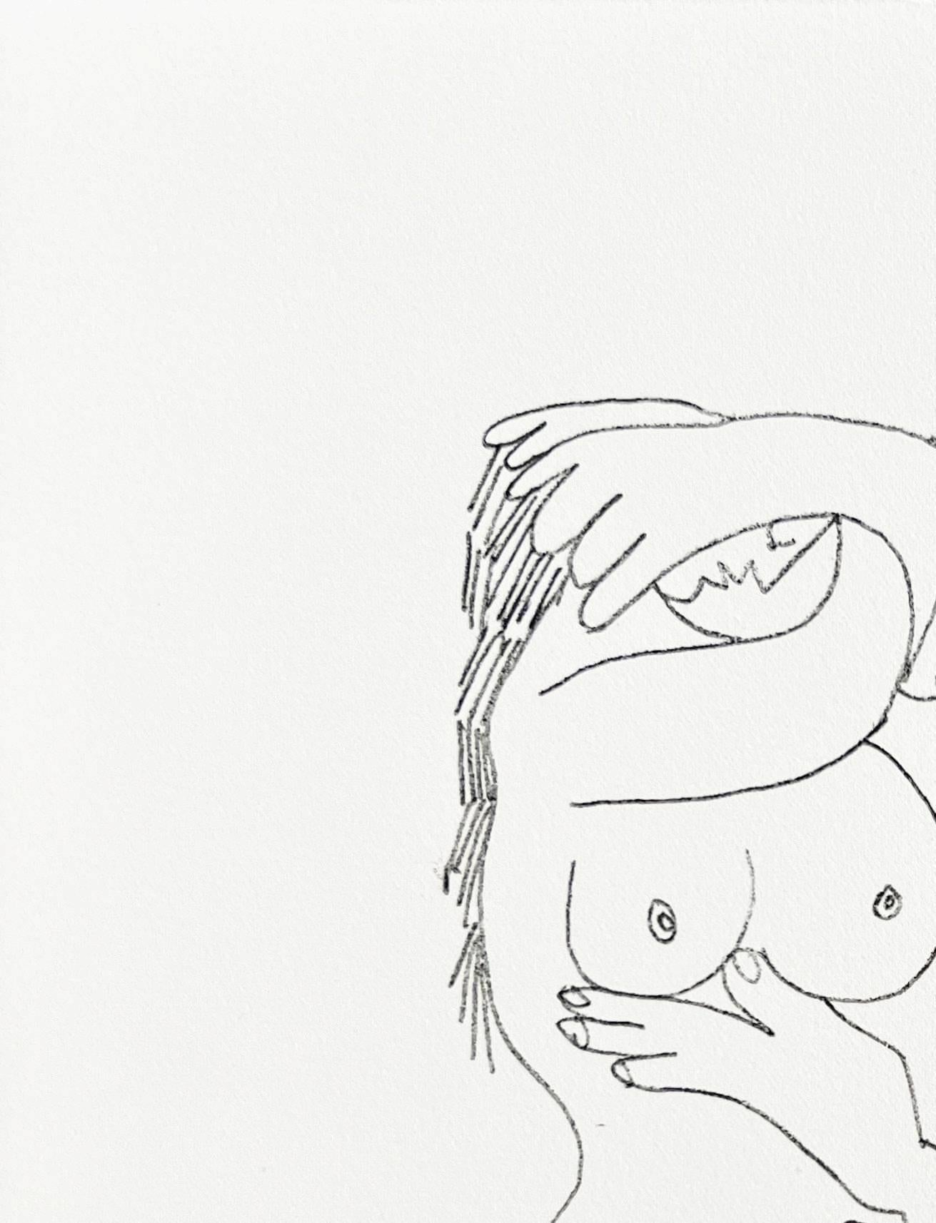 The Taste of Happiness, Planche LXVII - Modern Print by Pablo Picasso