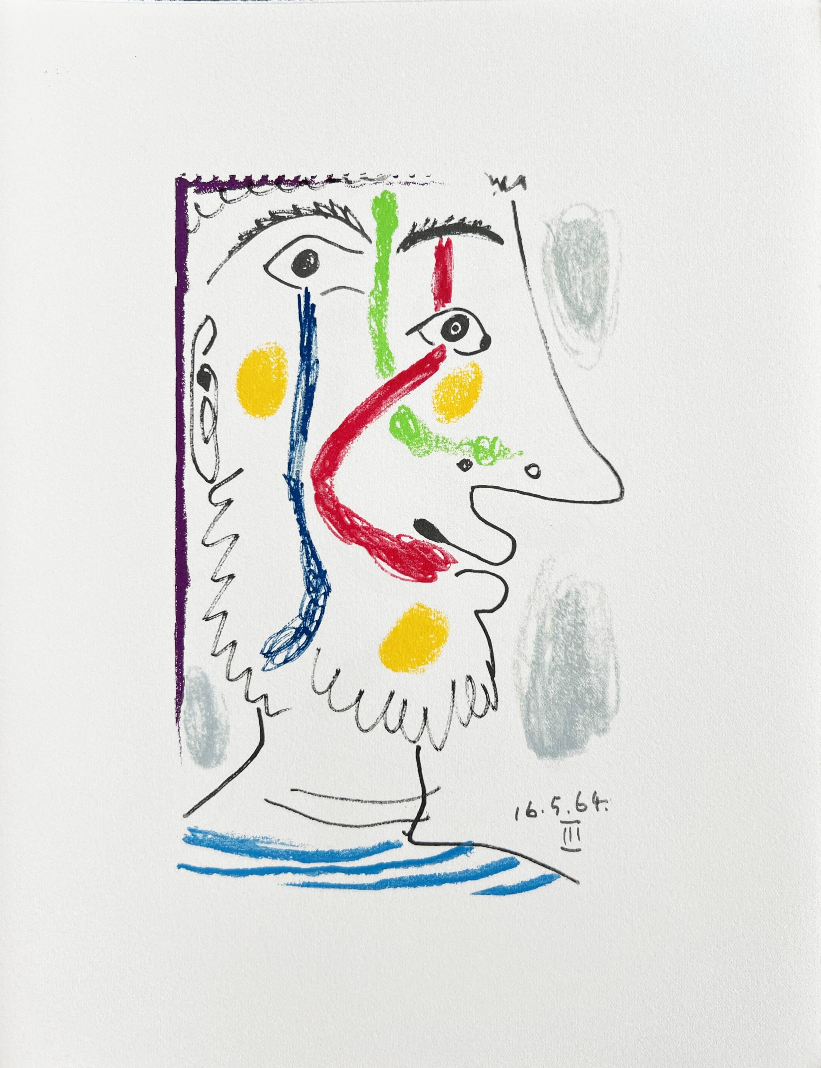 The Taste of Happiness, Planche X - Modern Art by Pablo Picasso