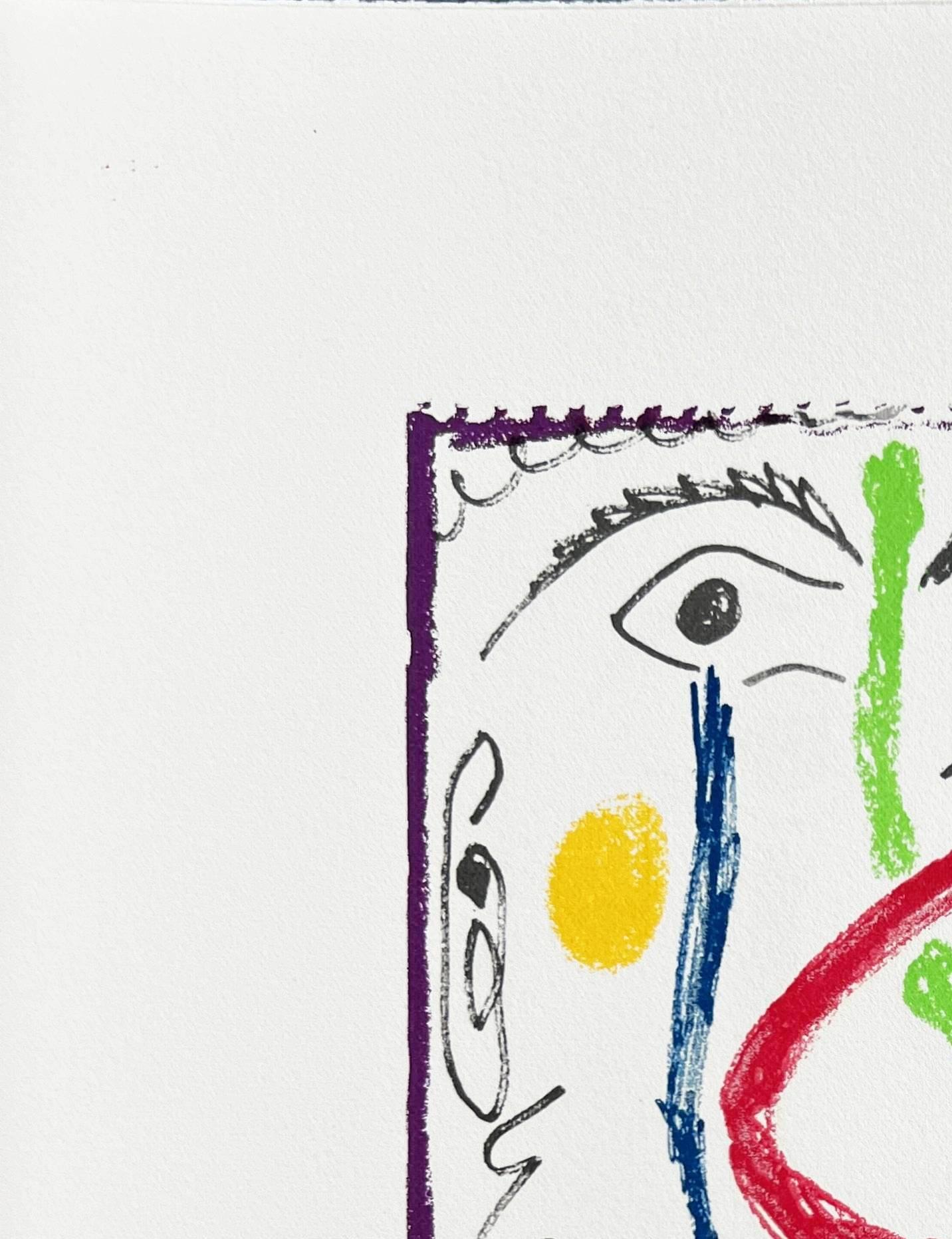 Pablo Picasso (1881-1973) - The Taste of Happiness, Planche X

Lithograph from 1970.

An unsigned and unnumbered edition of 666.

Dimensions of sheet: 32.5 x 25 cm

Dimensions in frame: 53.2 x 43.2 cm

Publisher: Éditions Cercle d'Art,