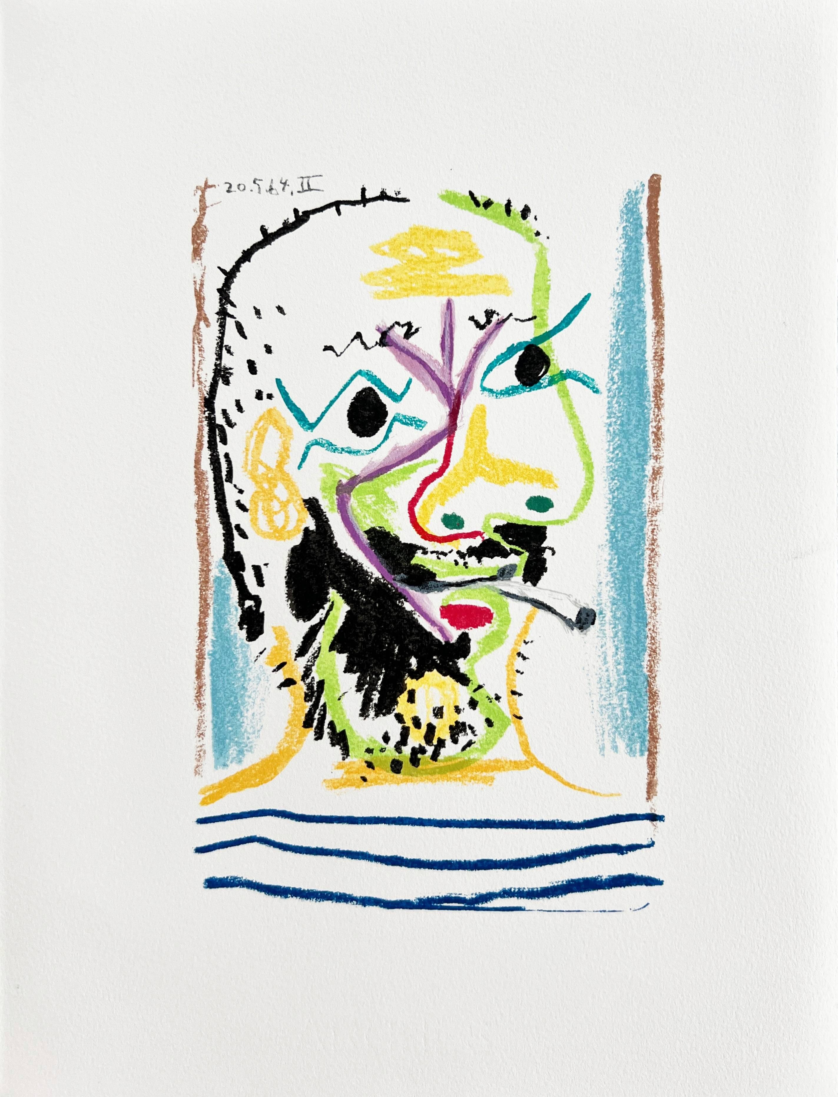 The Taste of Happiness, Planche XIV - Print by Pablo Picasso