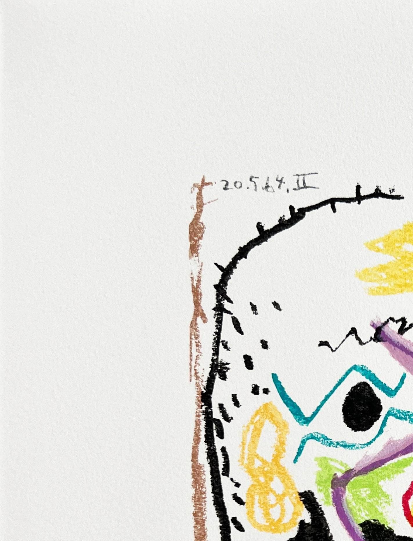 The Taste of Happiness, Planche XIV - Modern Print by Pablo Picasso