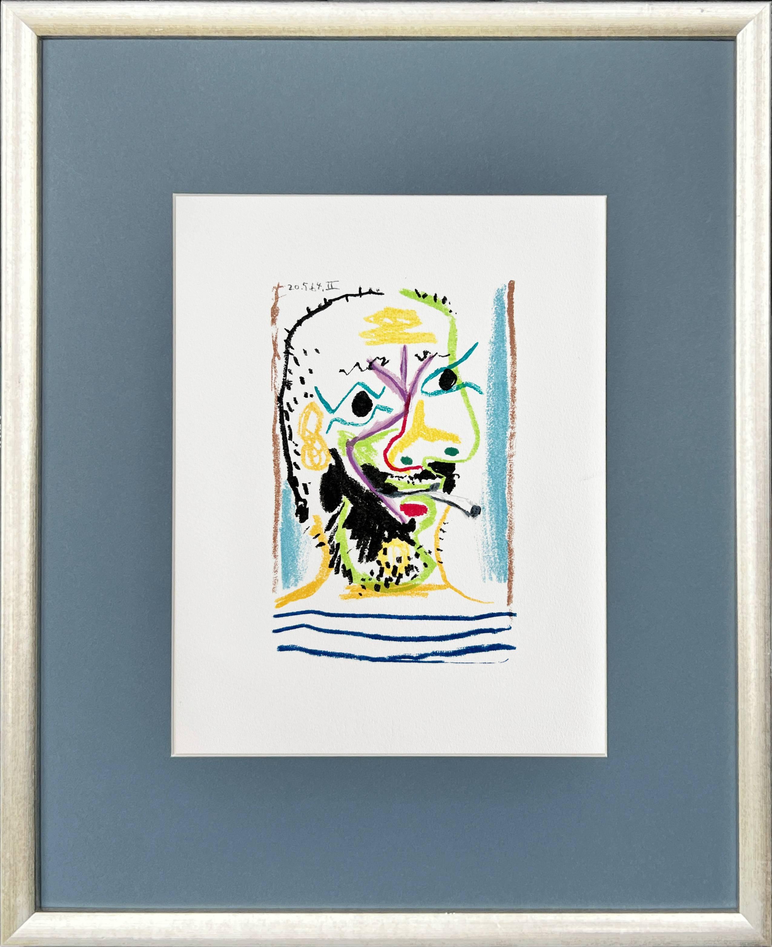 Pablo Picasso Print - The Taste of Happiness, Planche XIV