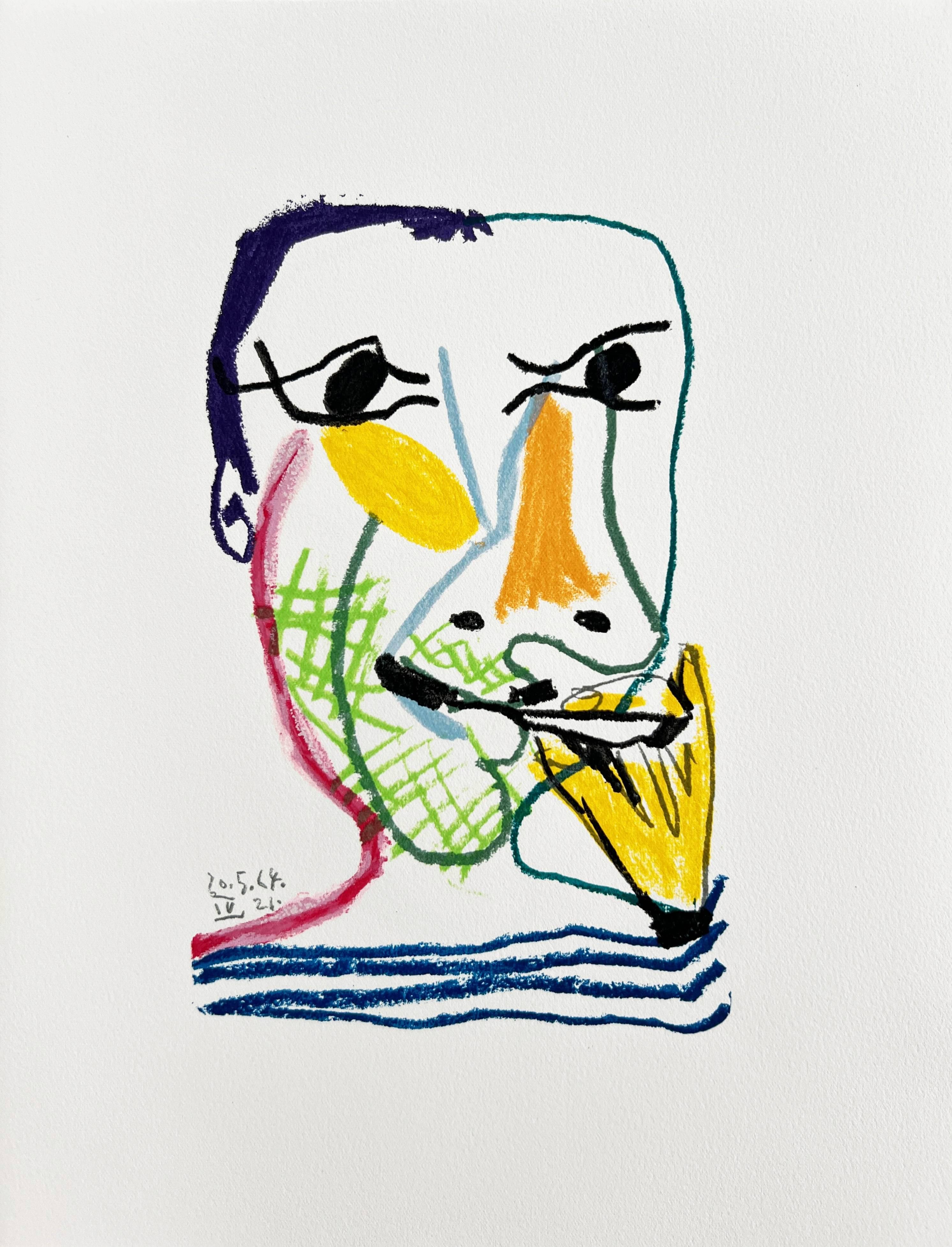 The Taste of Happiness, Planche XIX (Moderne), Art, von Pablo Picasso