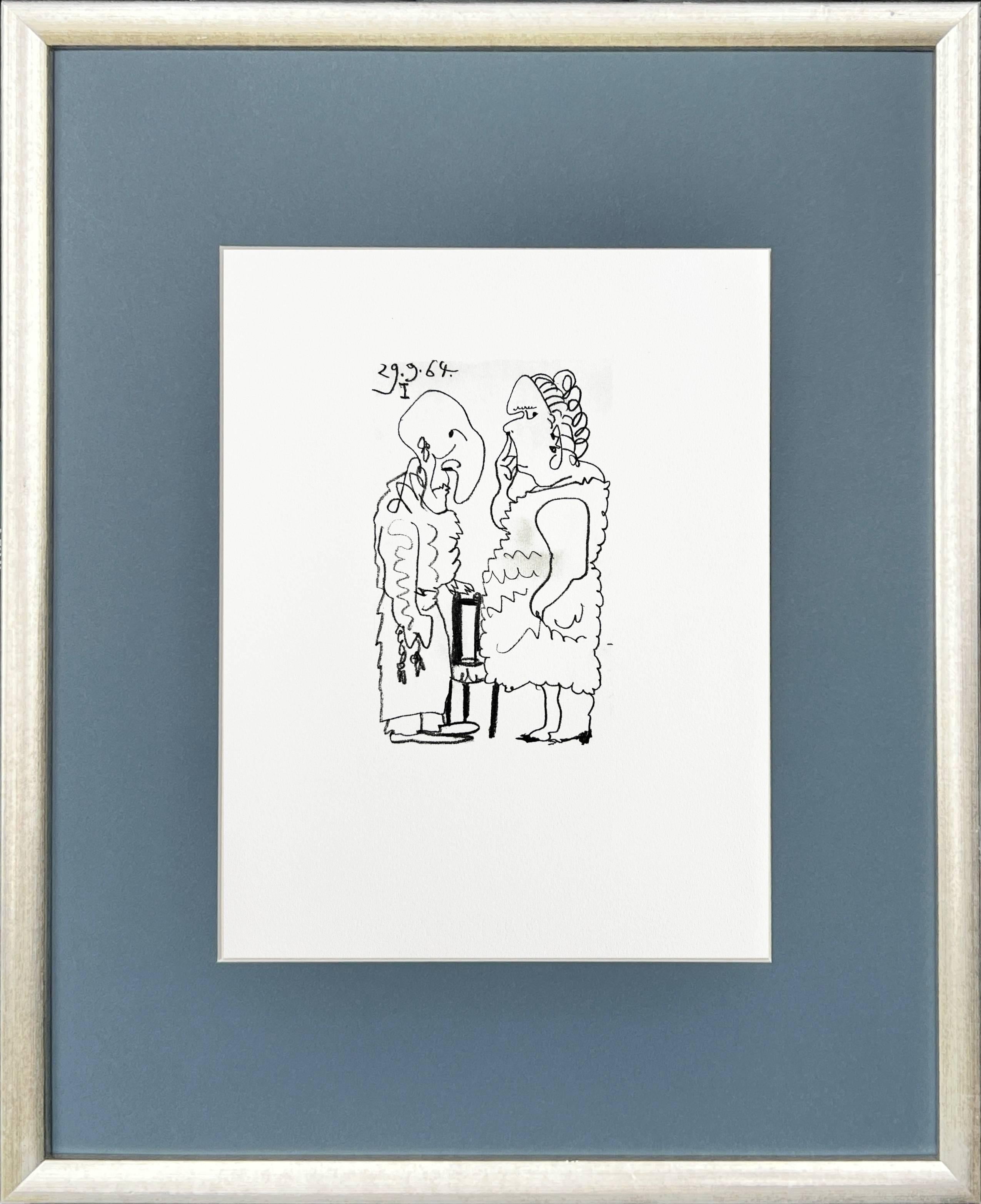 Pablo Picasso Print - The Taste of Happiness, Planche XL