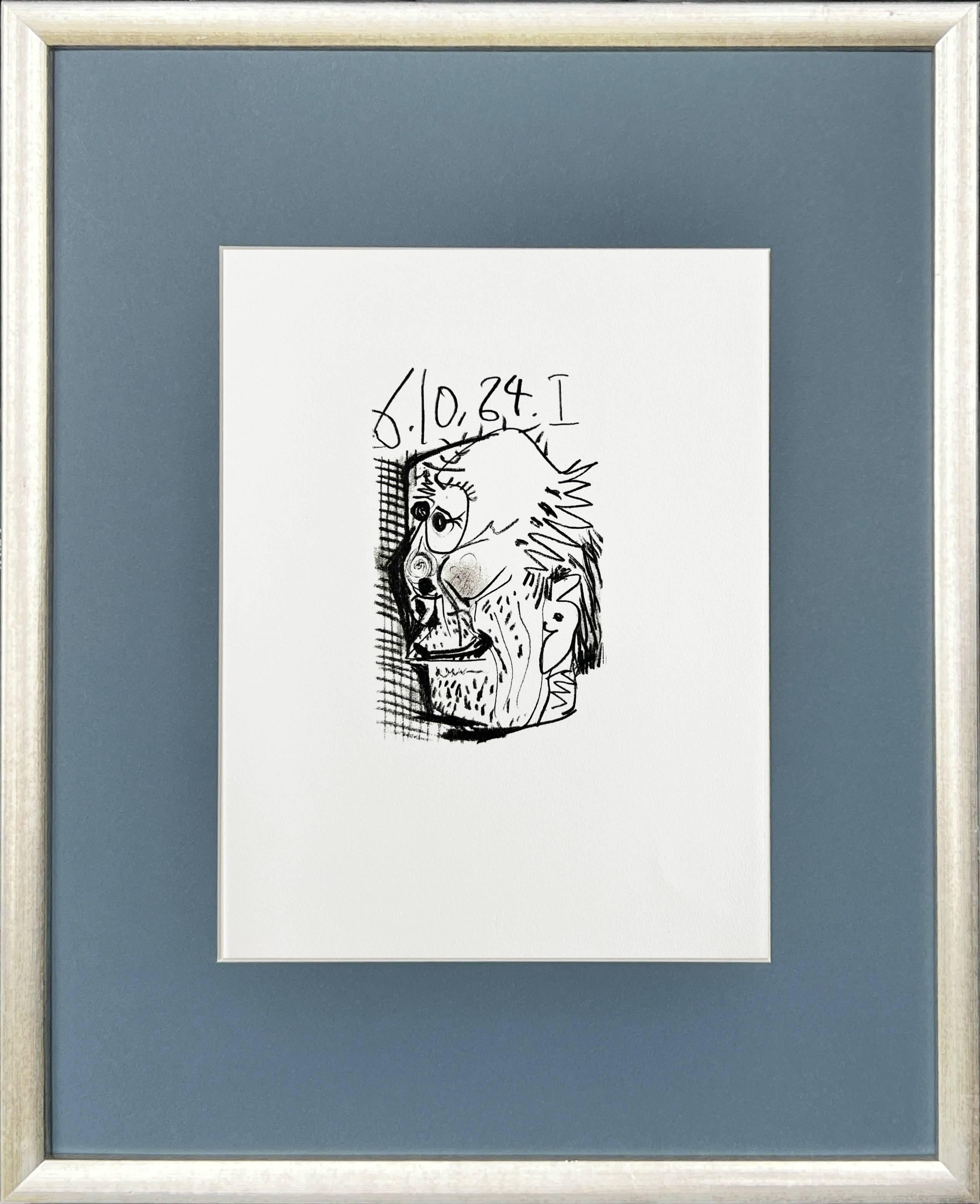 Print Pablo Picasso - Le goût du bonheur, Planche XLII