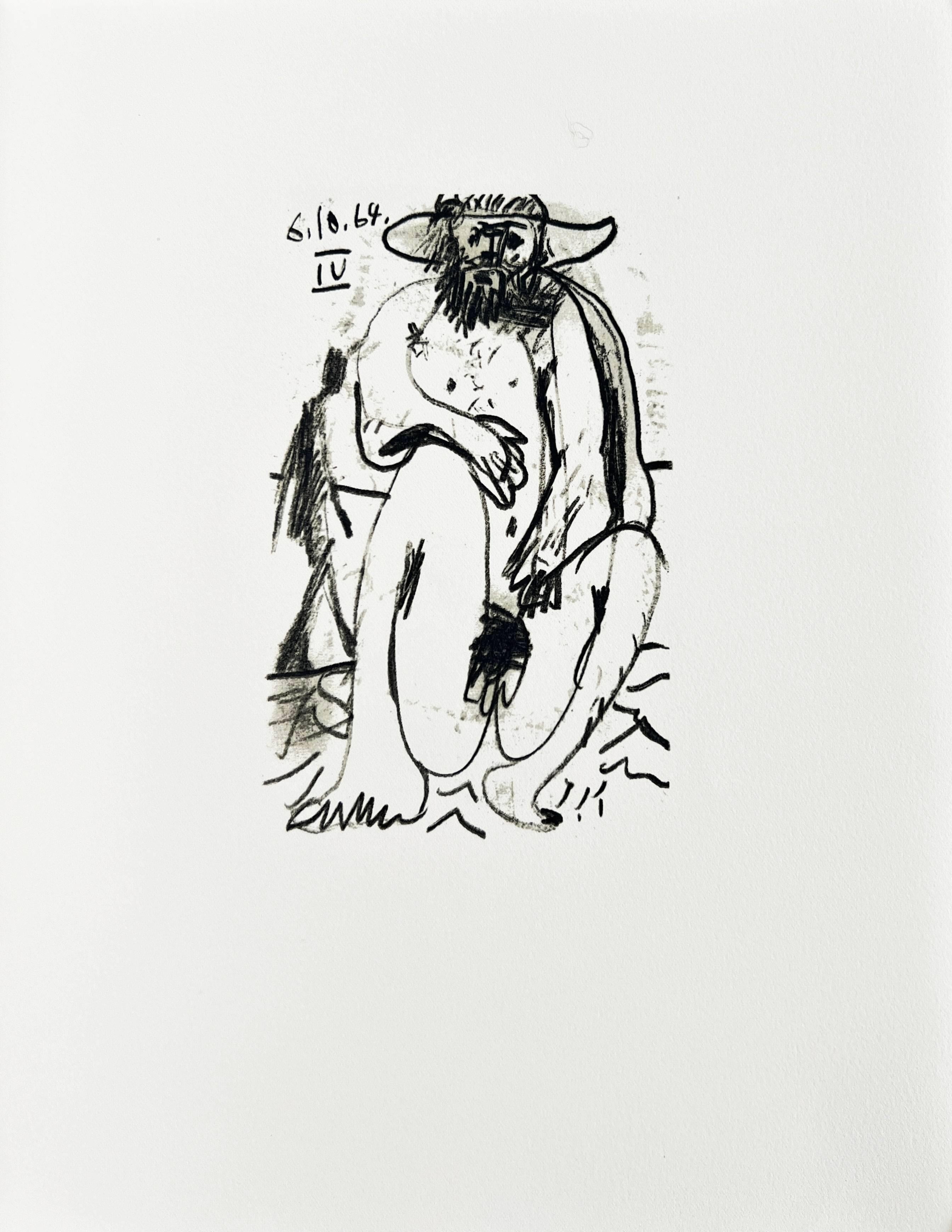 The Taste of Happiness, Planche XLV - Print by Pablo Picasso