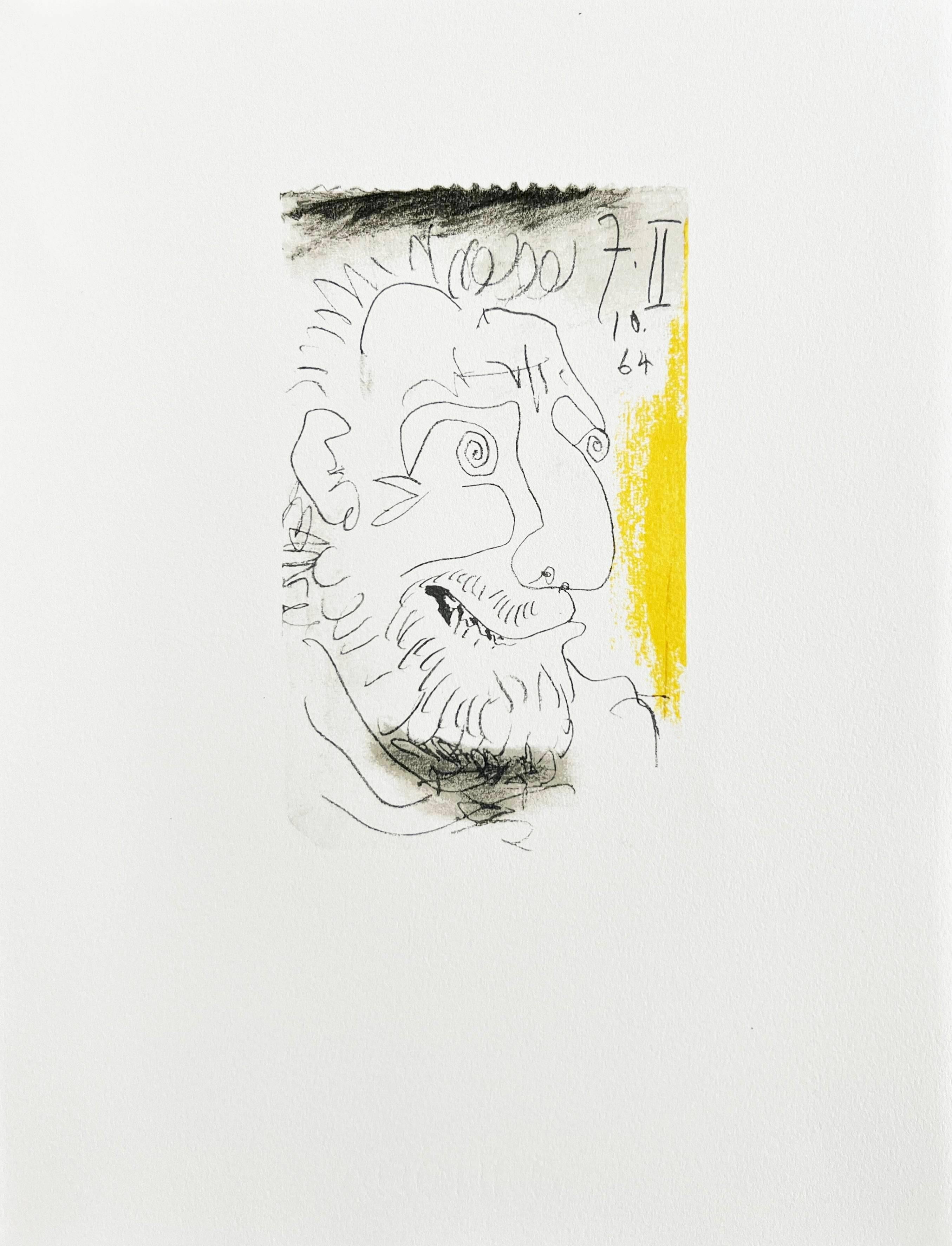 The Taste of Happiness, Planche XLVI - Print by Pablo Picasso