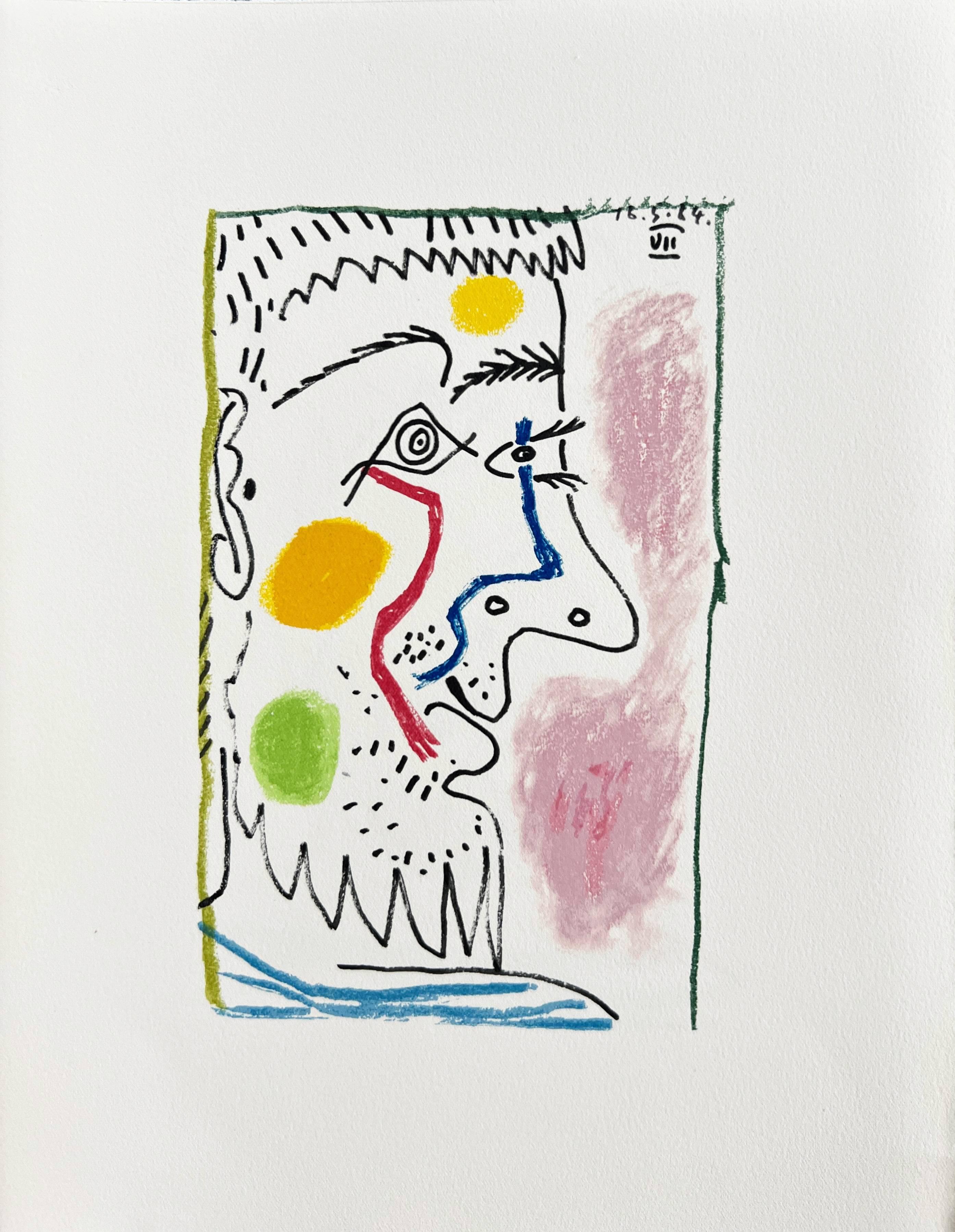 The Taste of Happiness, Planche XV - Print by Pablo Picasso