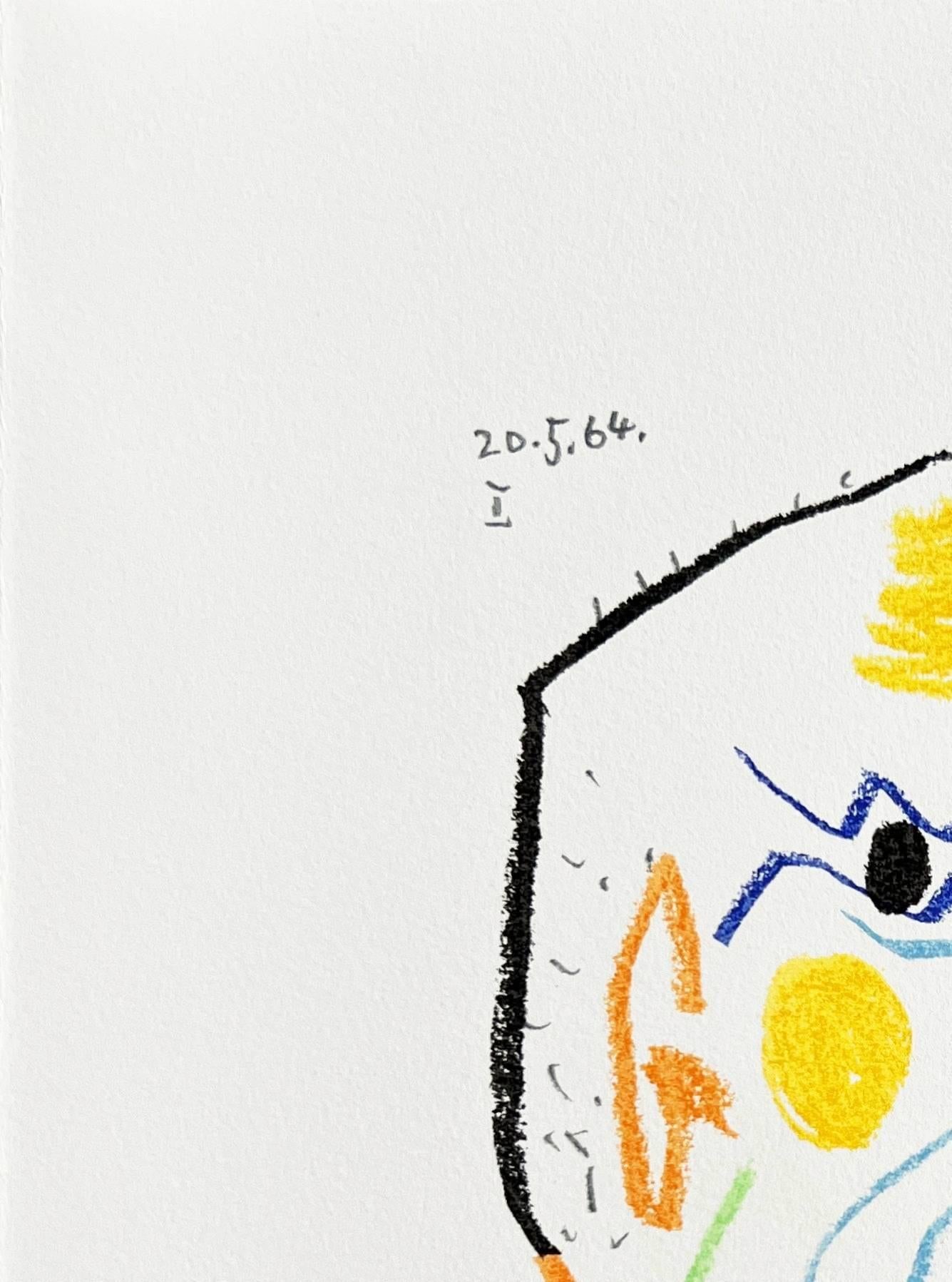 The Taste of Happiness, Planche XVI - Modern Print by Pablo Picasso