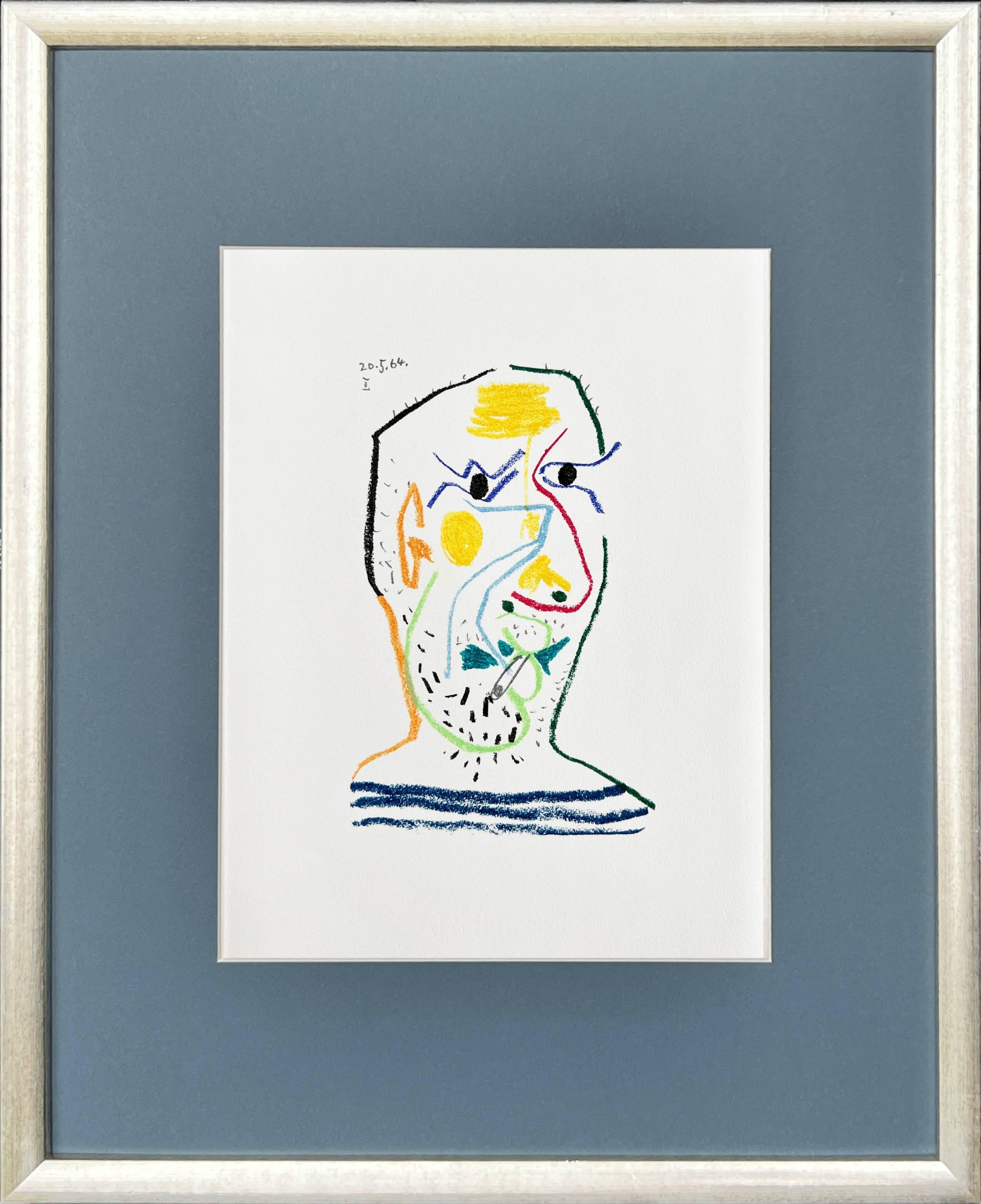 Pablo Picasso Print - The Taste of Happiness, Planche XVI