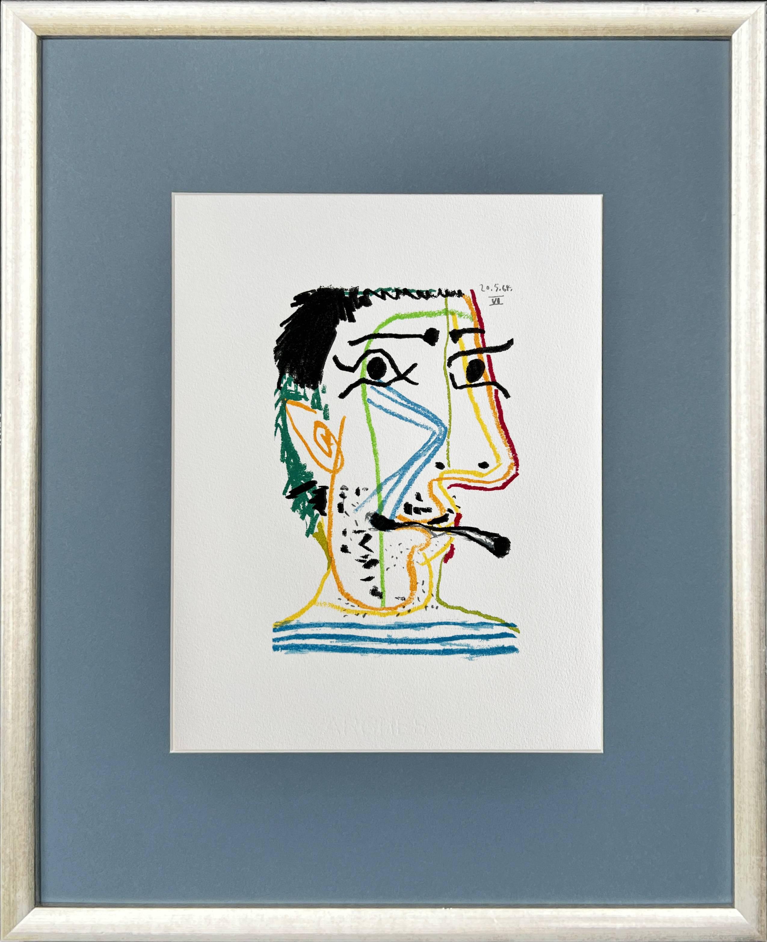 Pablo Picasso Print - The Taste of Happiness, Planche XVIII