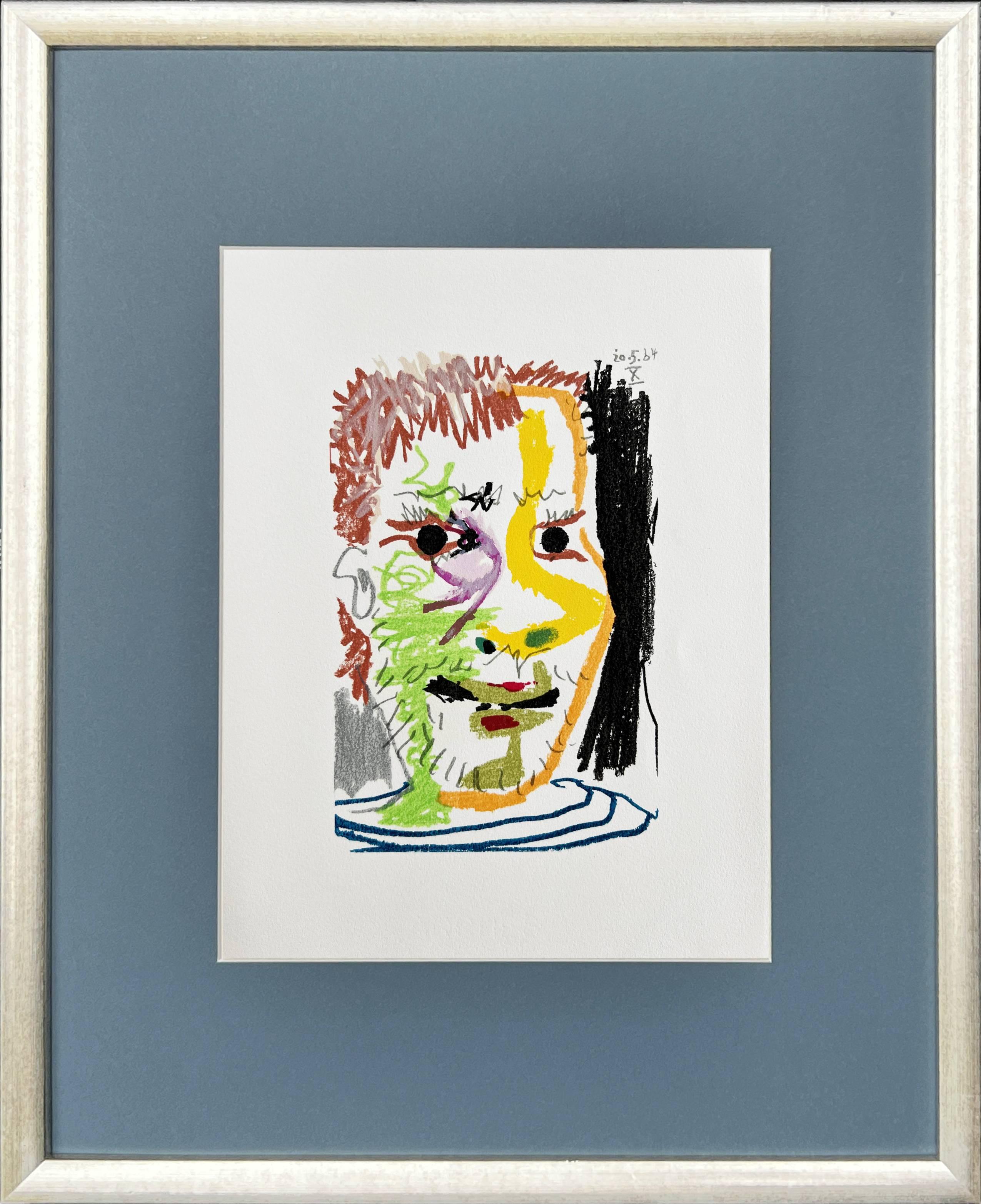 Pablo Picasso Print - The Taste of Happiness, Planche XXII