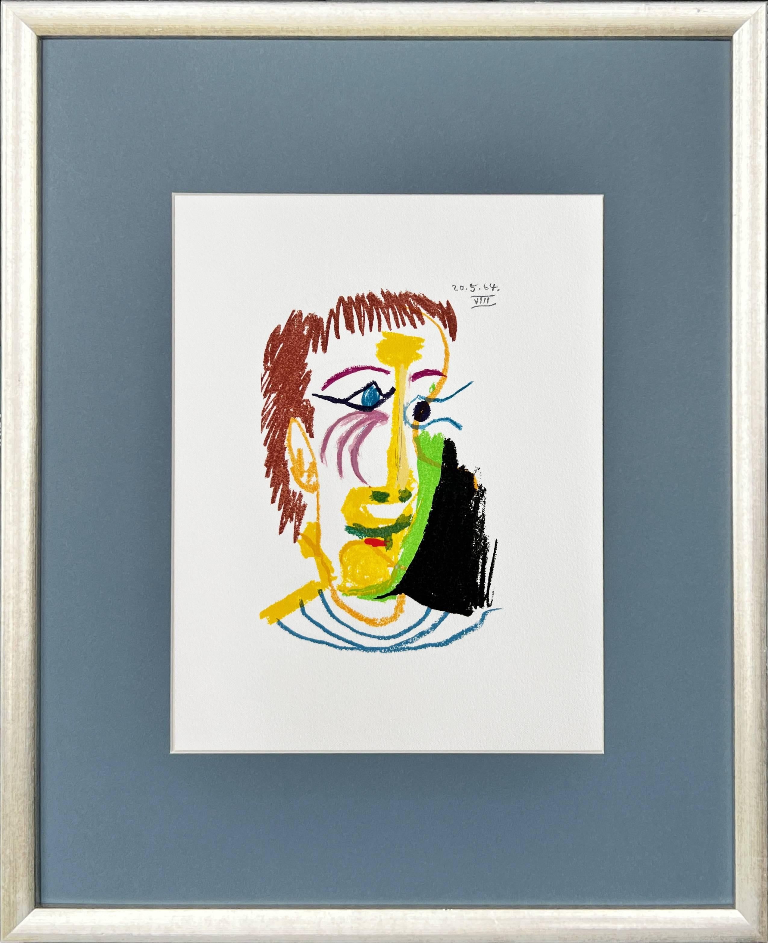 Pablo Picasso Print - The Taste of Happiness, Planche XXIII