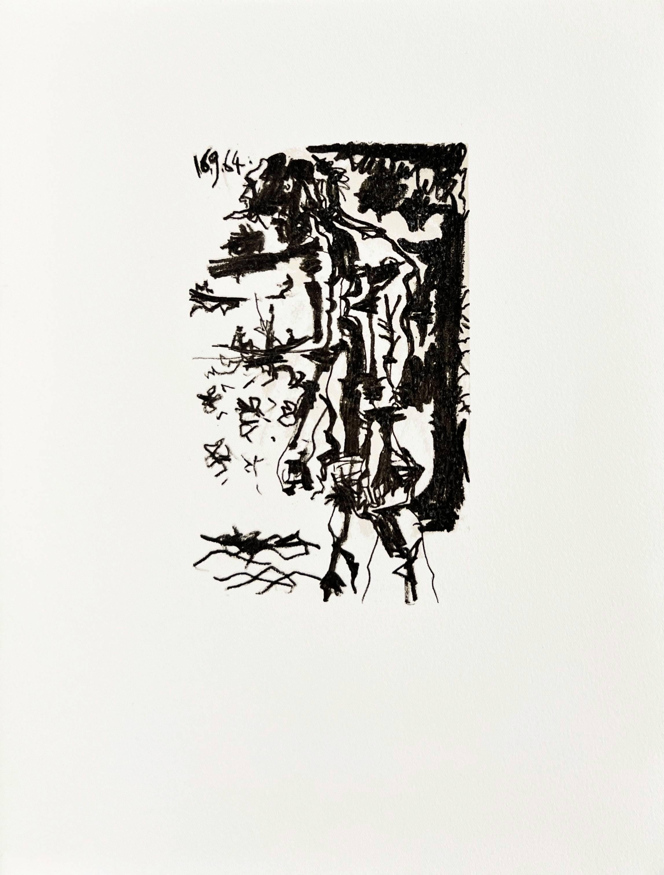 The Taste of Happiness, Planche XXIX - Print by Pablo Picasso