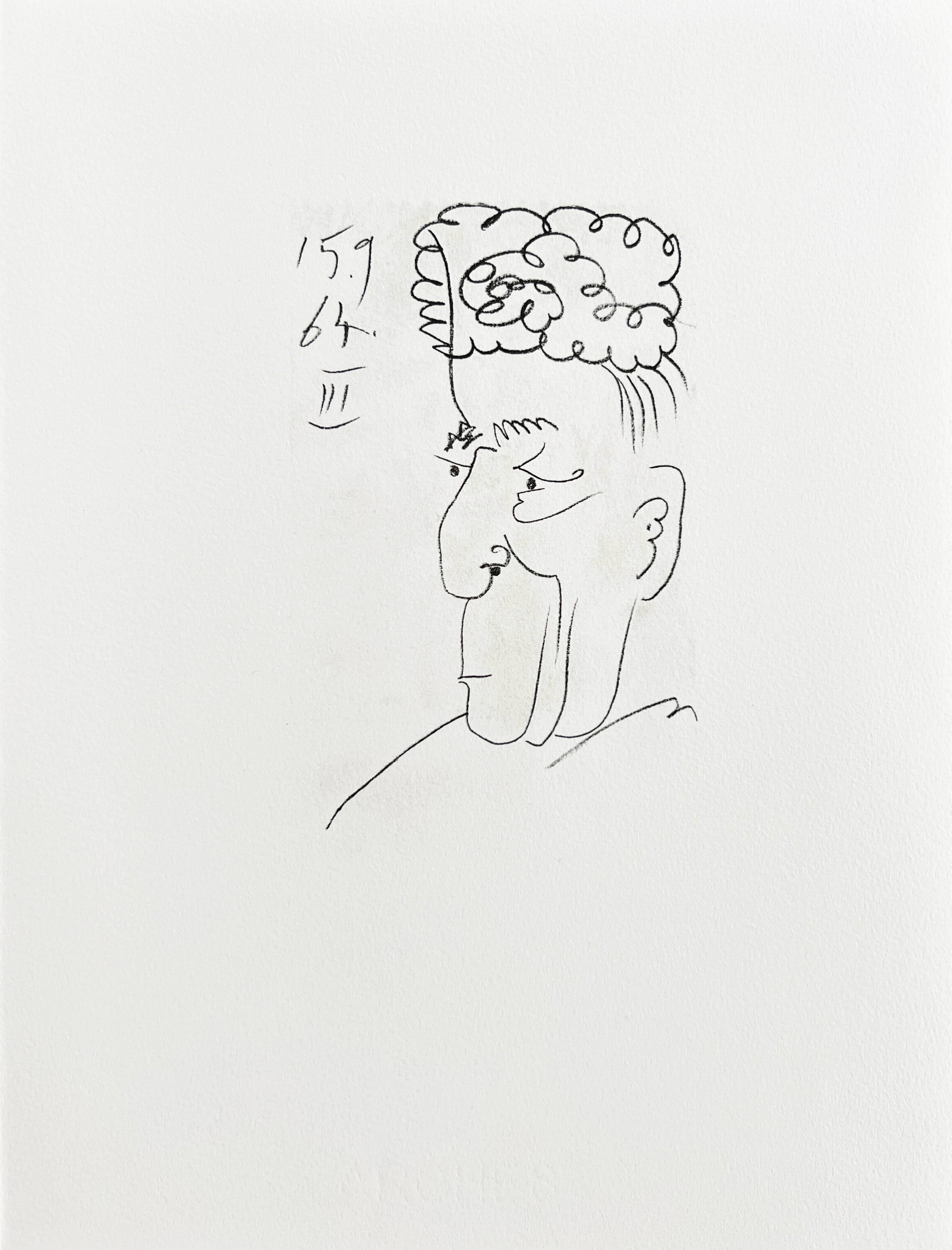 The Taste of Happiness, Planche XXVI - Modern Art by Pablo Picasso