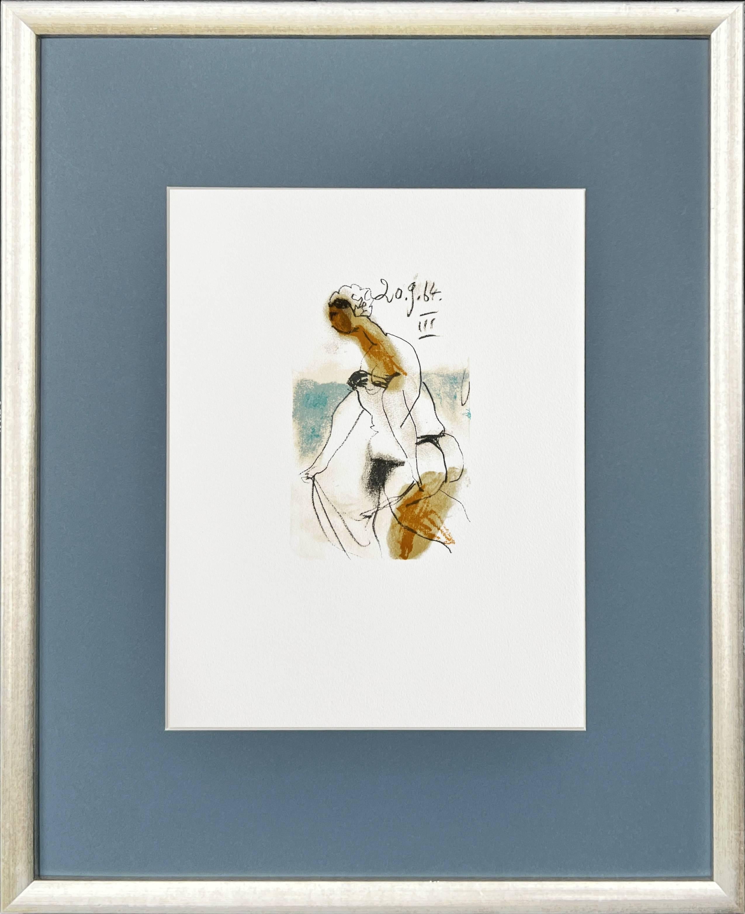 Print di Pablo Picasso - Il gusto della felicità, Planche XXX