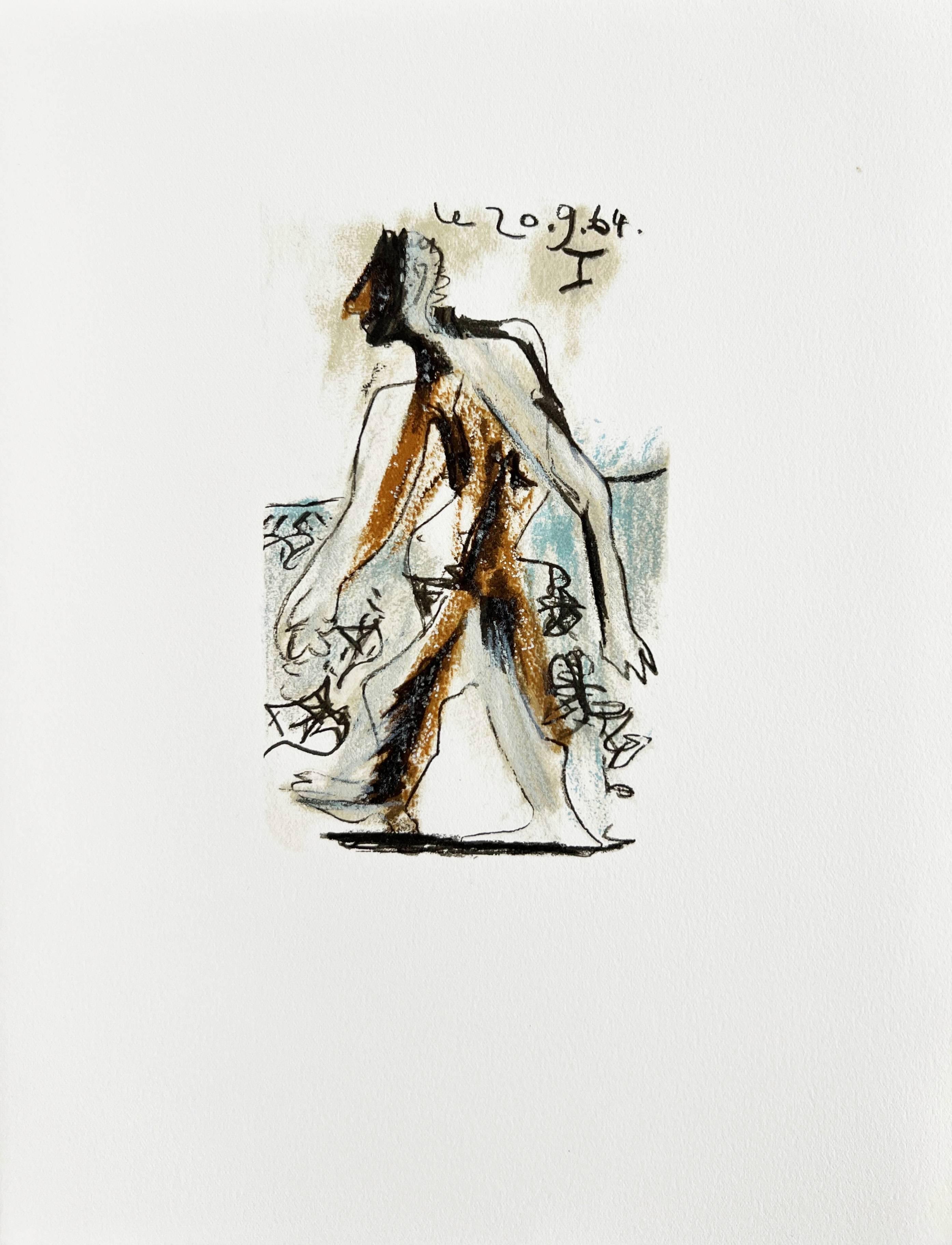 The Taste of Happiness, Planche XXXI - Print by Pablo Picasso