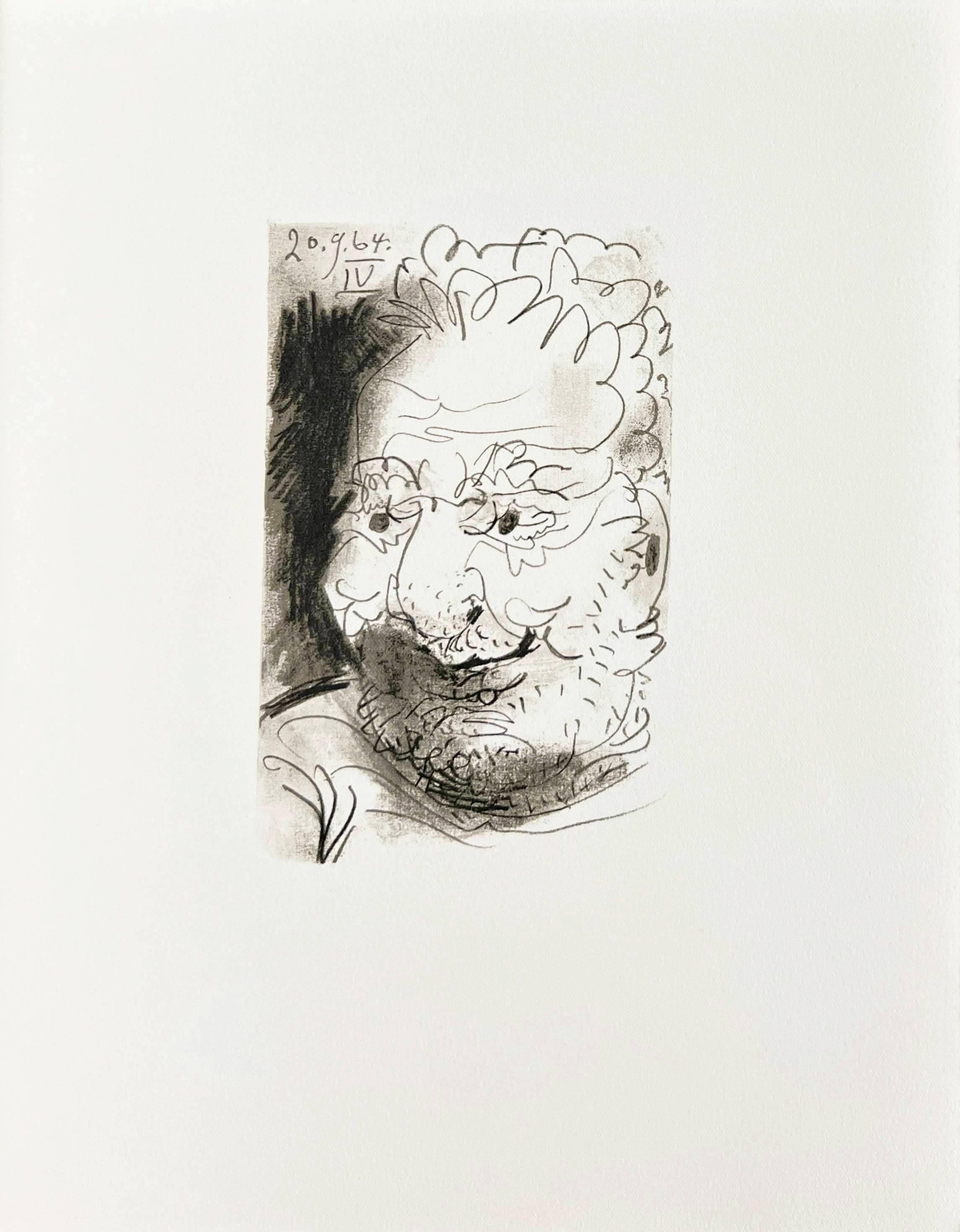 The Taste of Happiness, Planche XXXIII - Print by Pablo Picasso