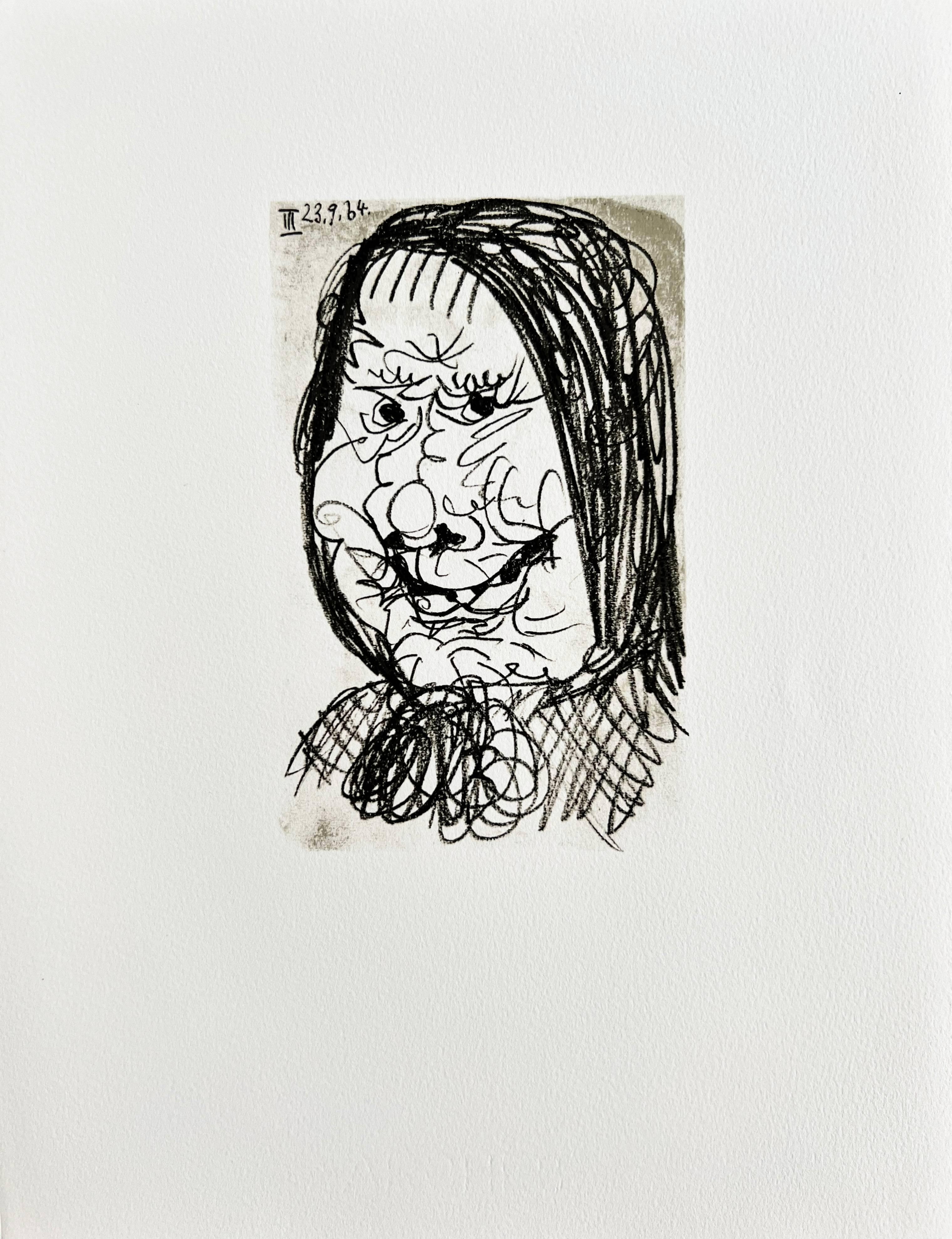 The Taste of Happiness, Planche XXXIV - Print by Pablo Picasso