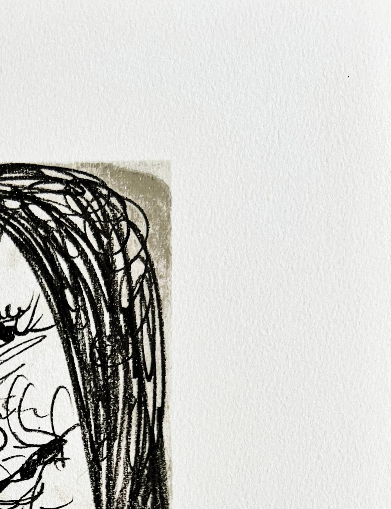 The Taste of Happiness, Planche XXXIV - Gray Print by Pablo Picasso