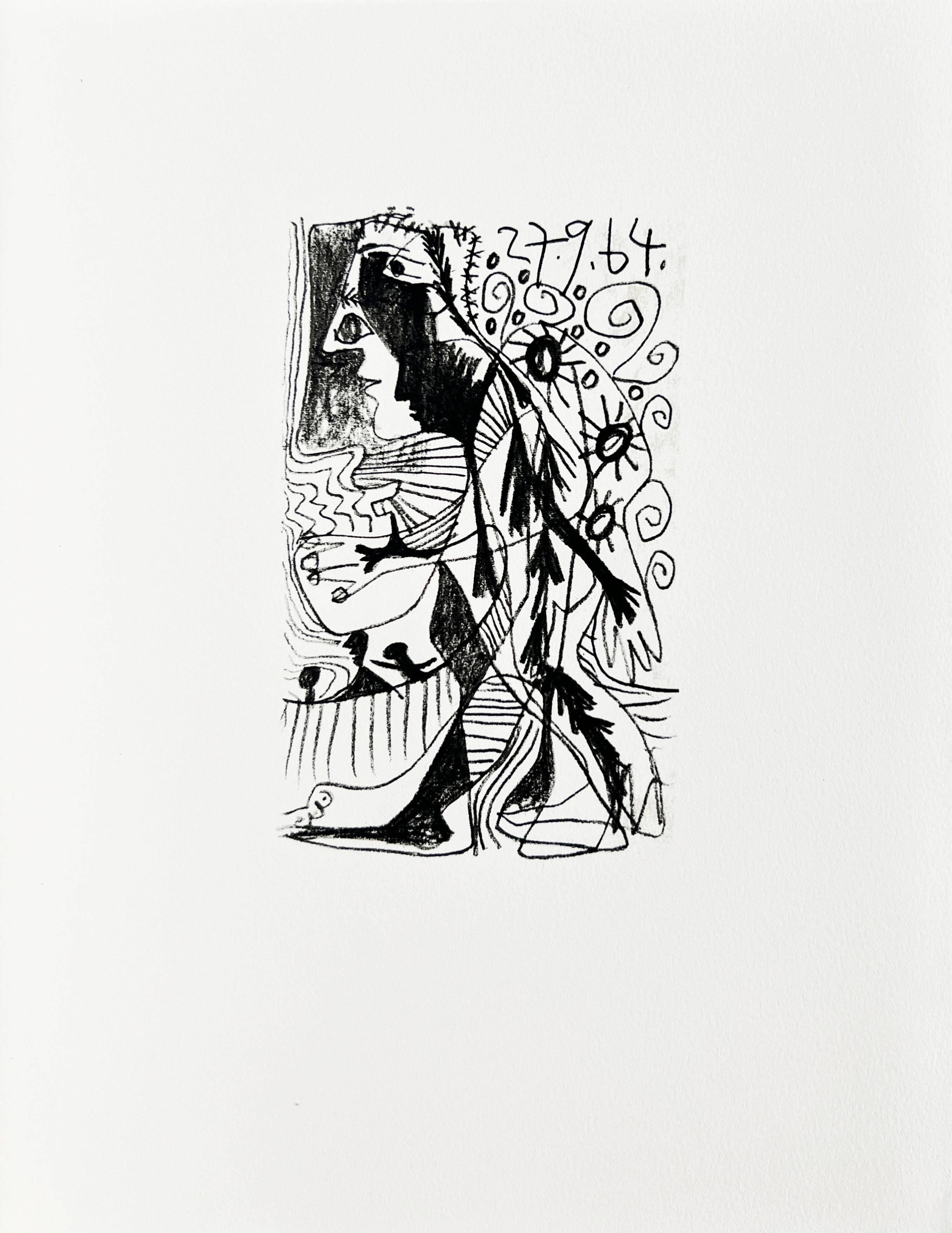 The Taste of Happiness, Planche XXXIX - Print by Pablo Picasso